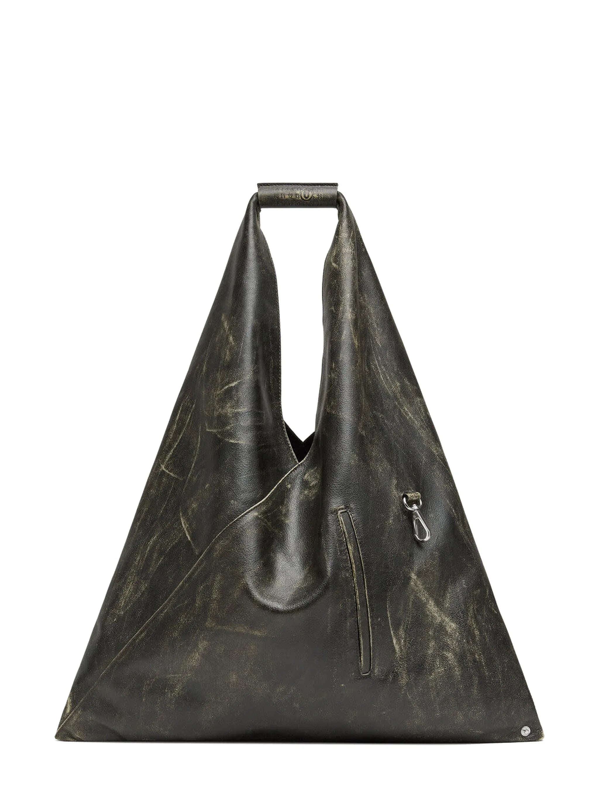 Japanese leather tote bag