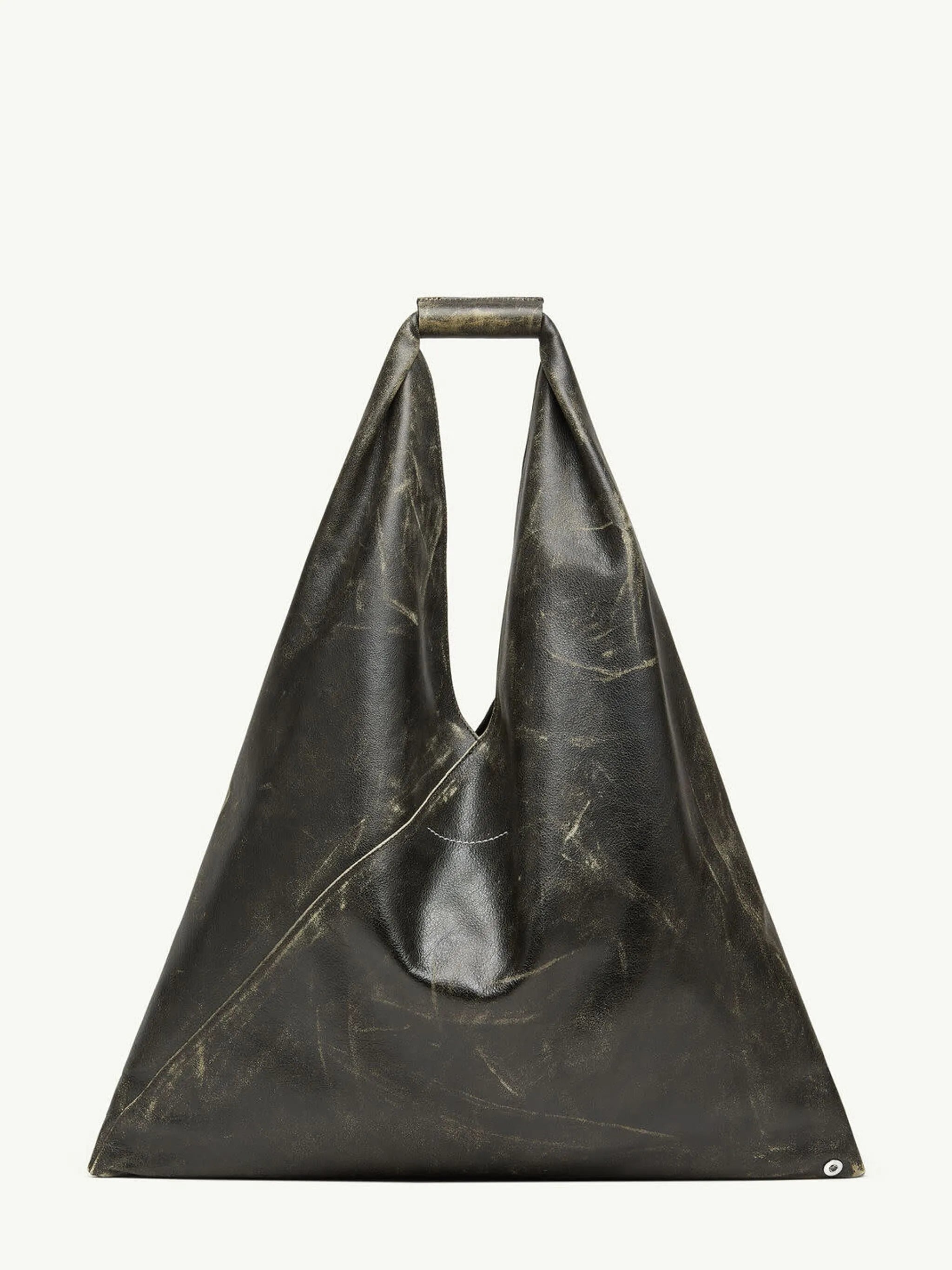 Japanese leather tote bag