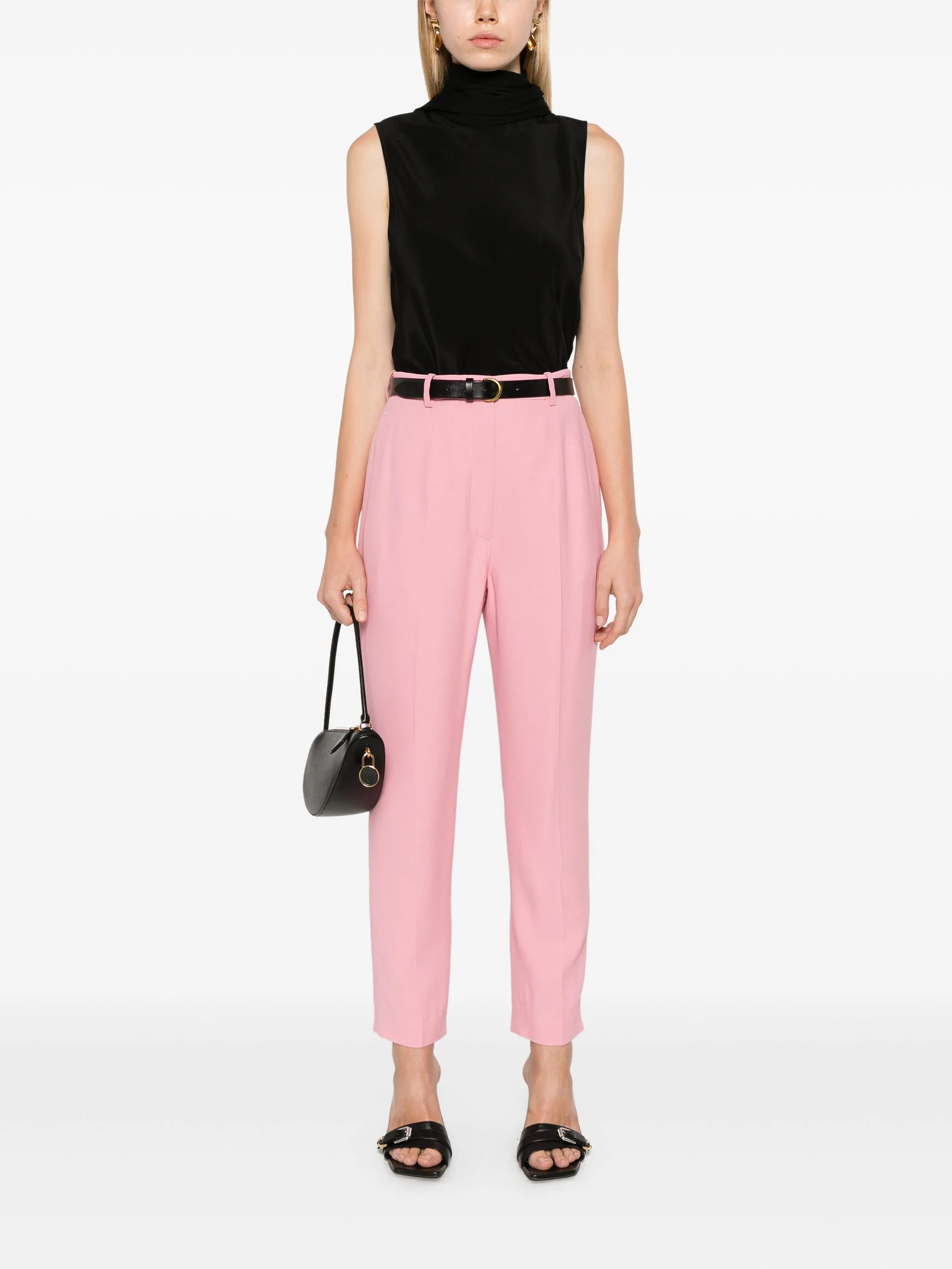 straight-leg trousers