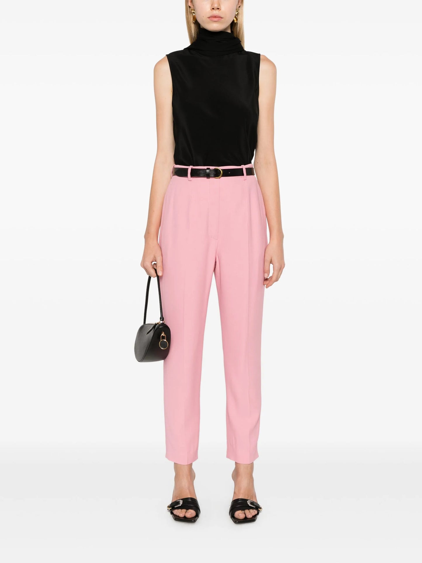 straight-leg trousers