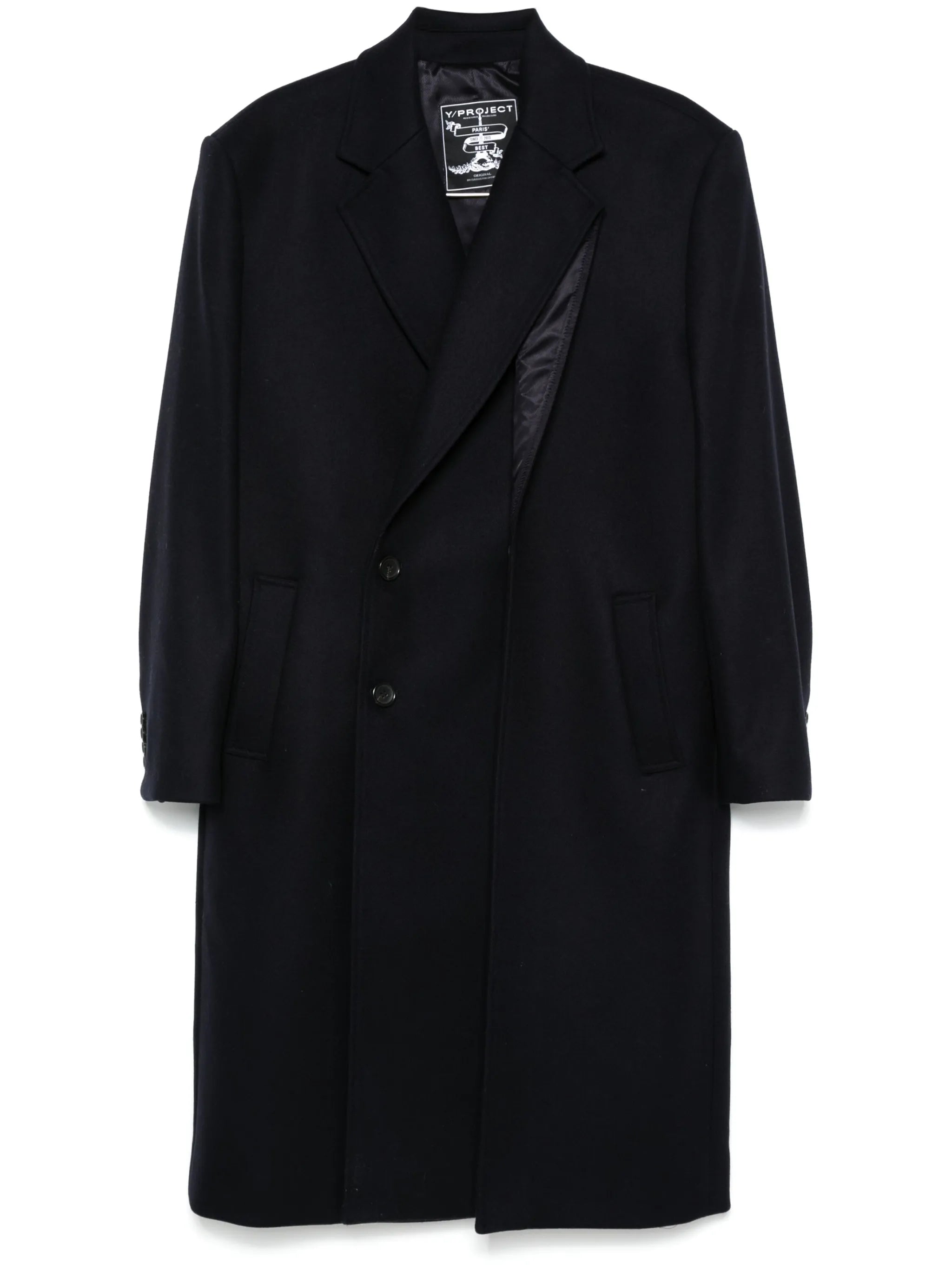 double-front coat