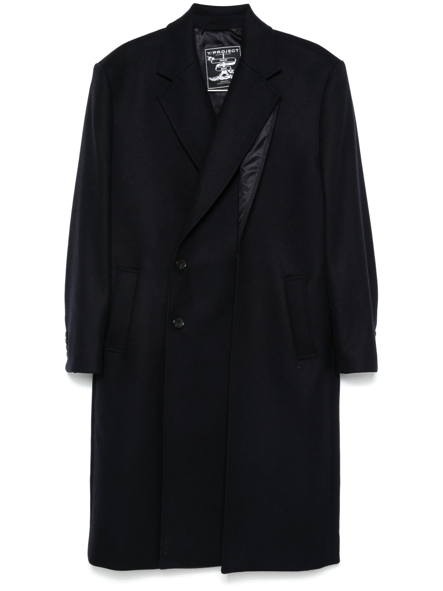 double-front coat