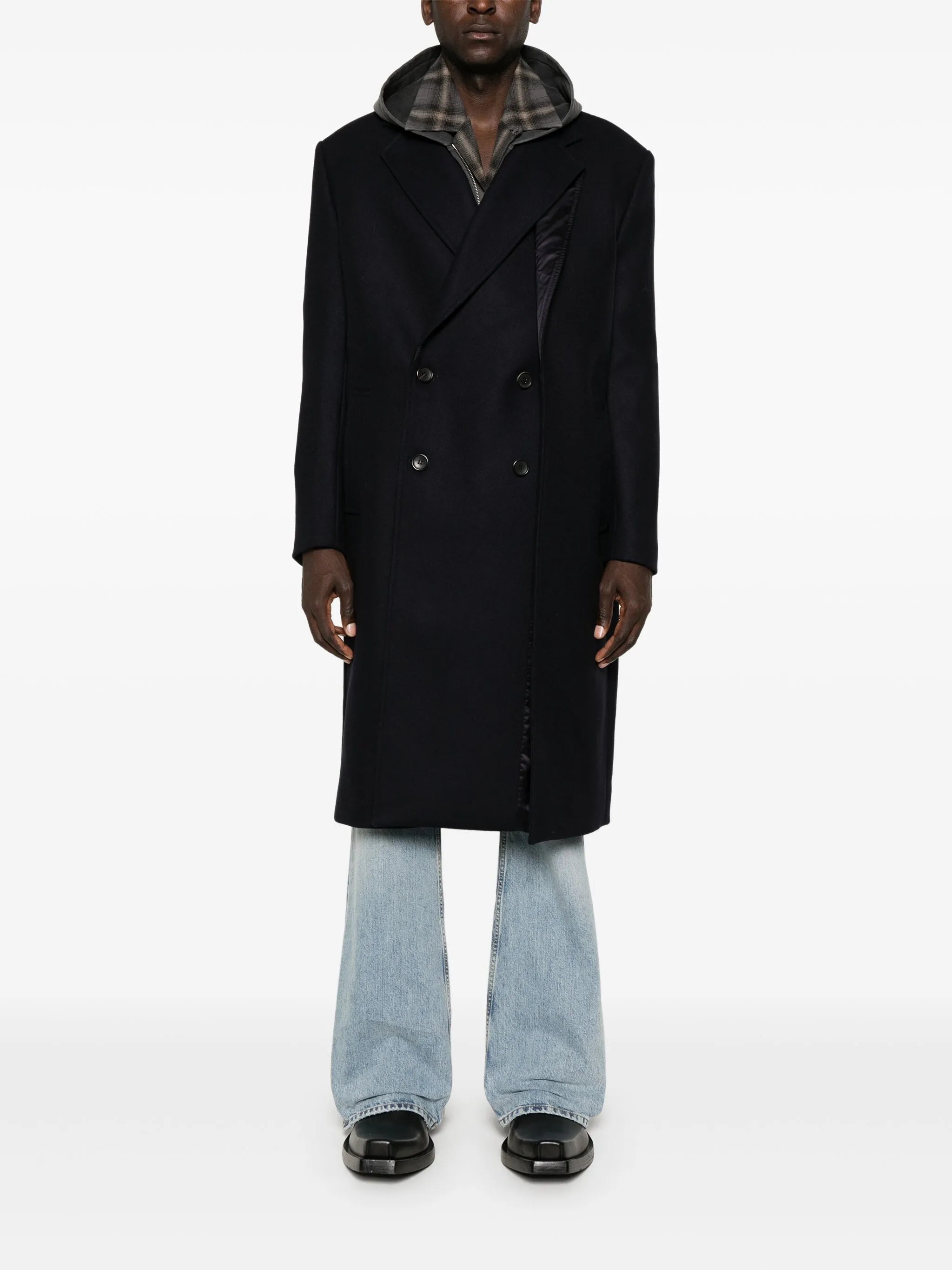 double-front coat