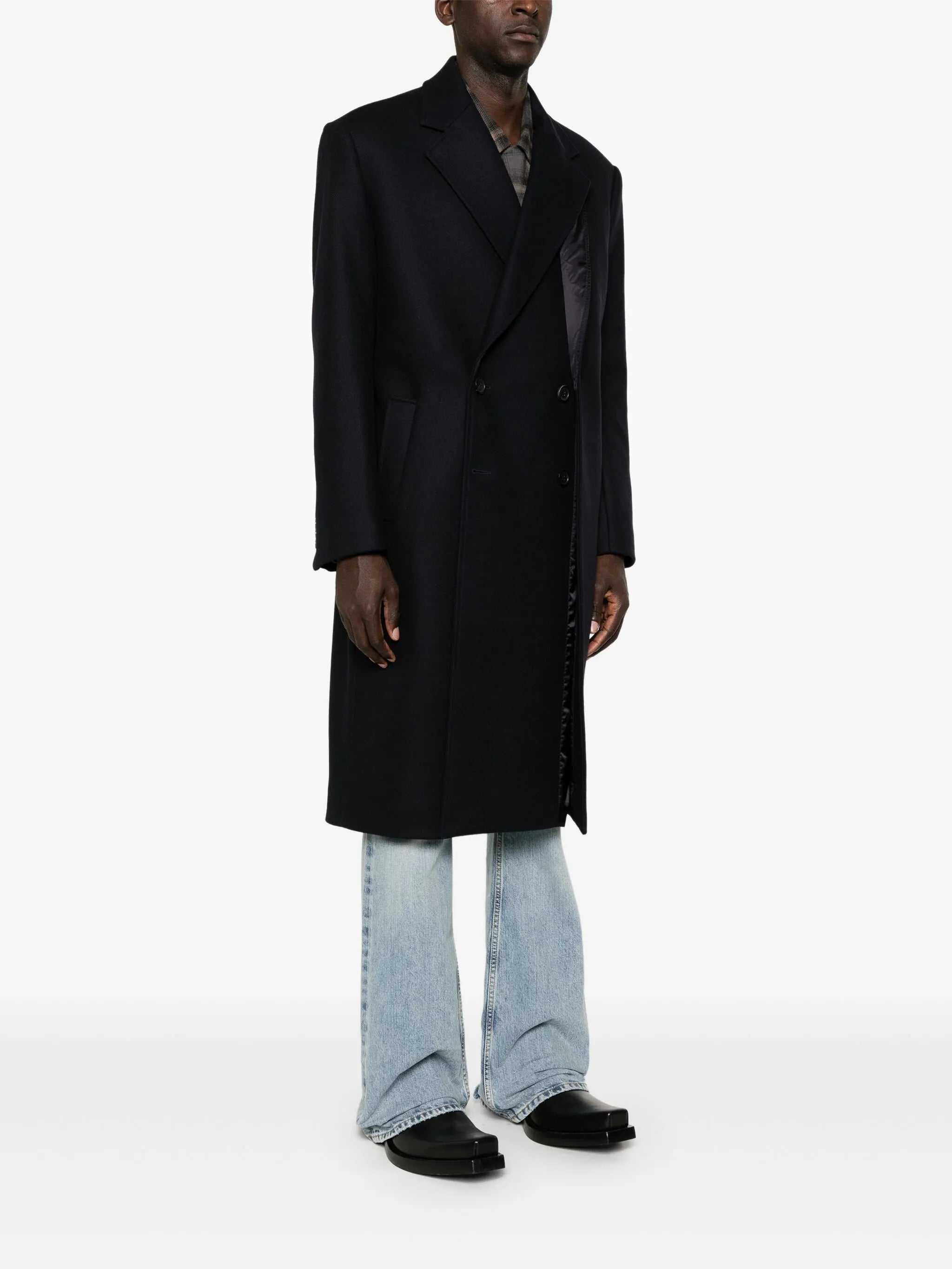 double-front coat
