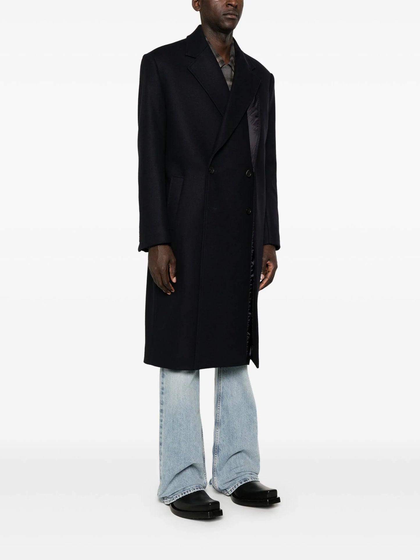 double-front coat