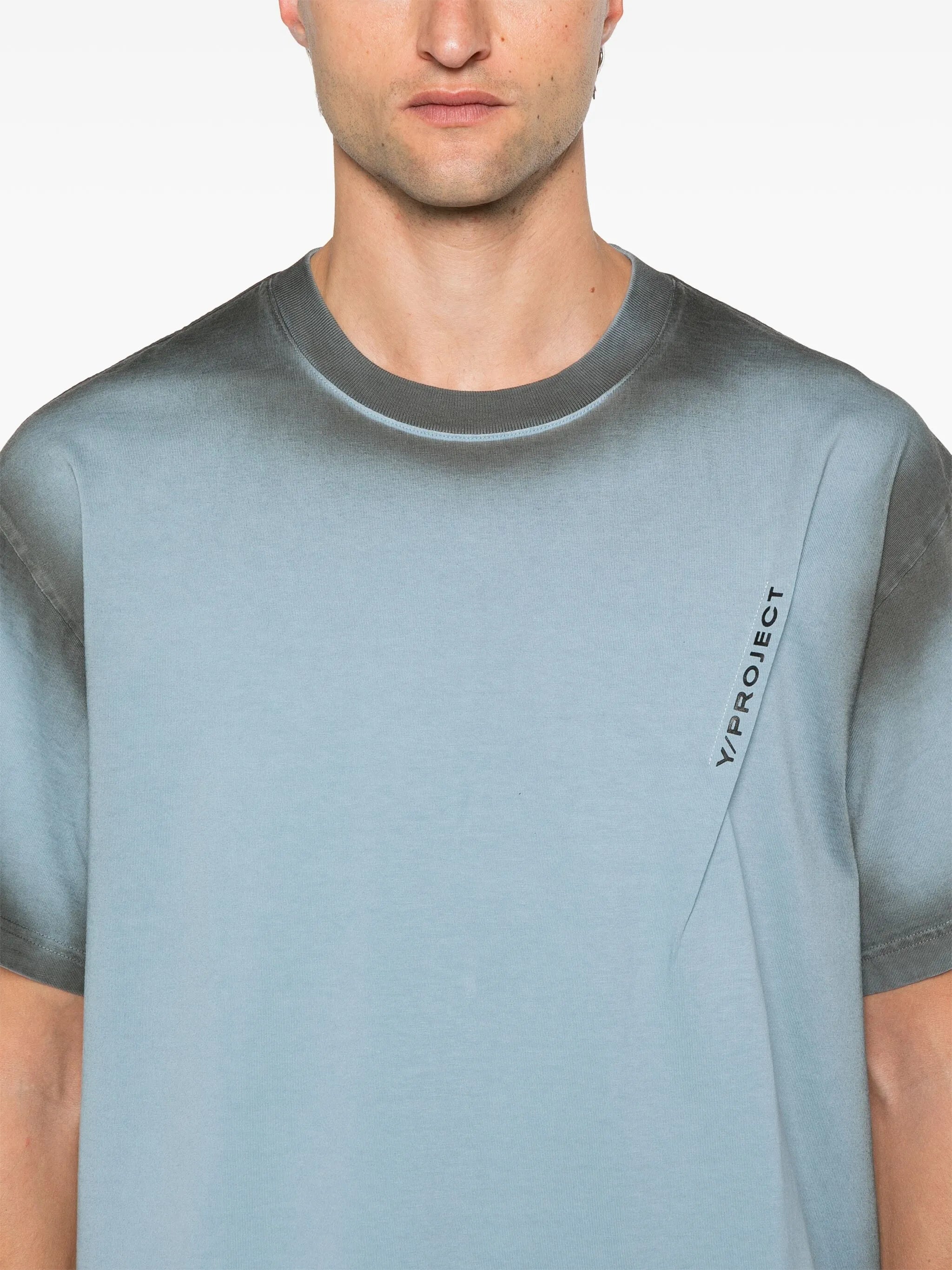 pinched logo T-shirt