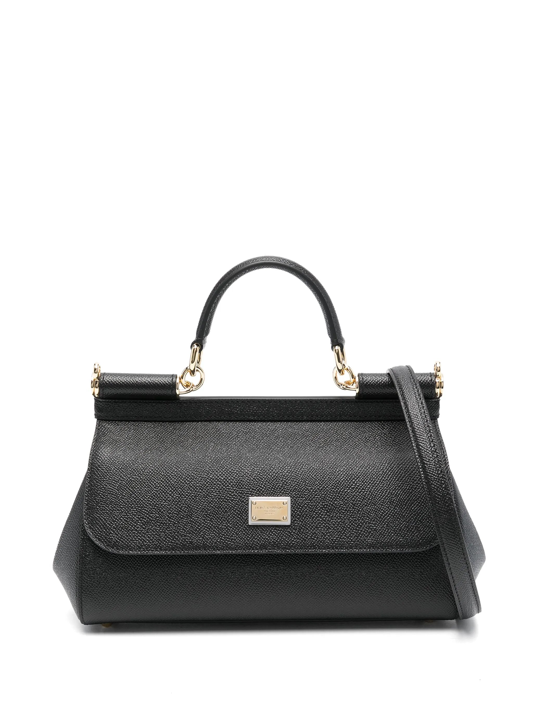 medium Sicily leather tote bag