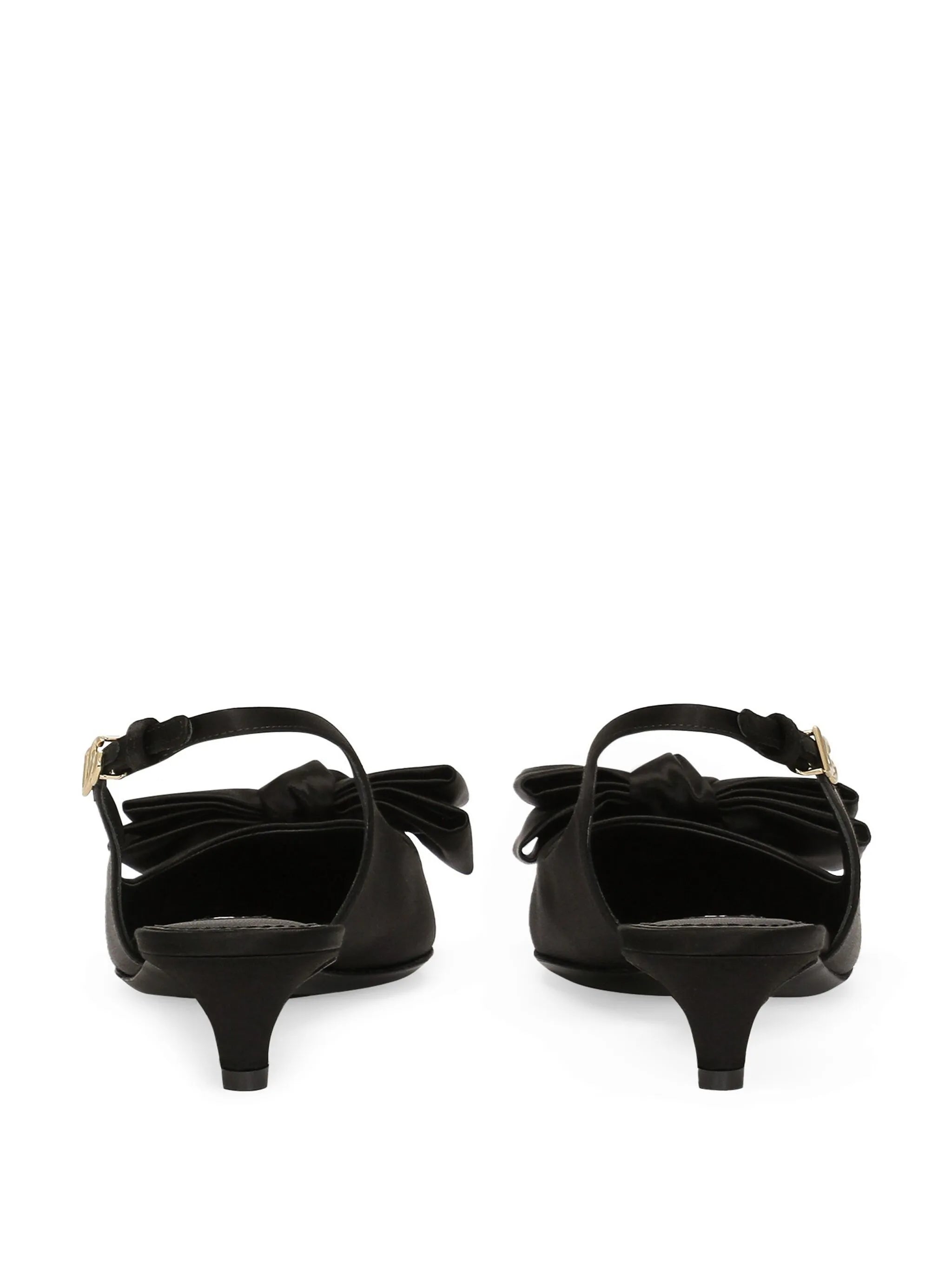 30mm Bow detailing slingback pumps