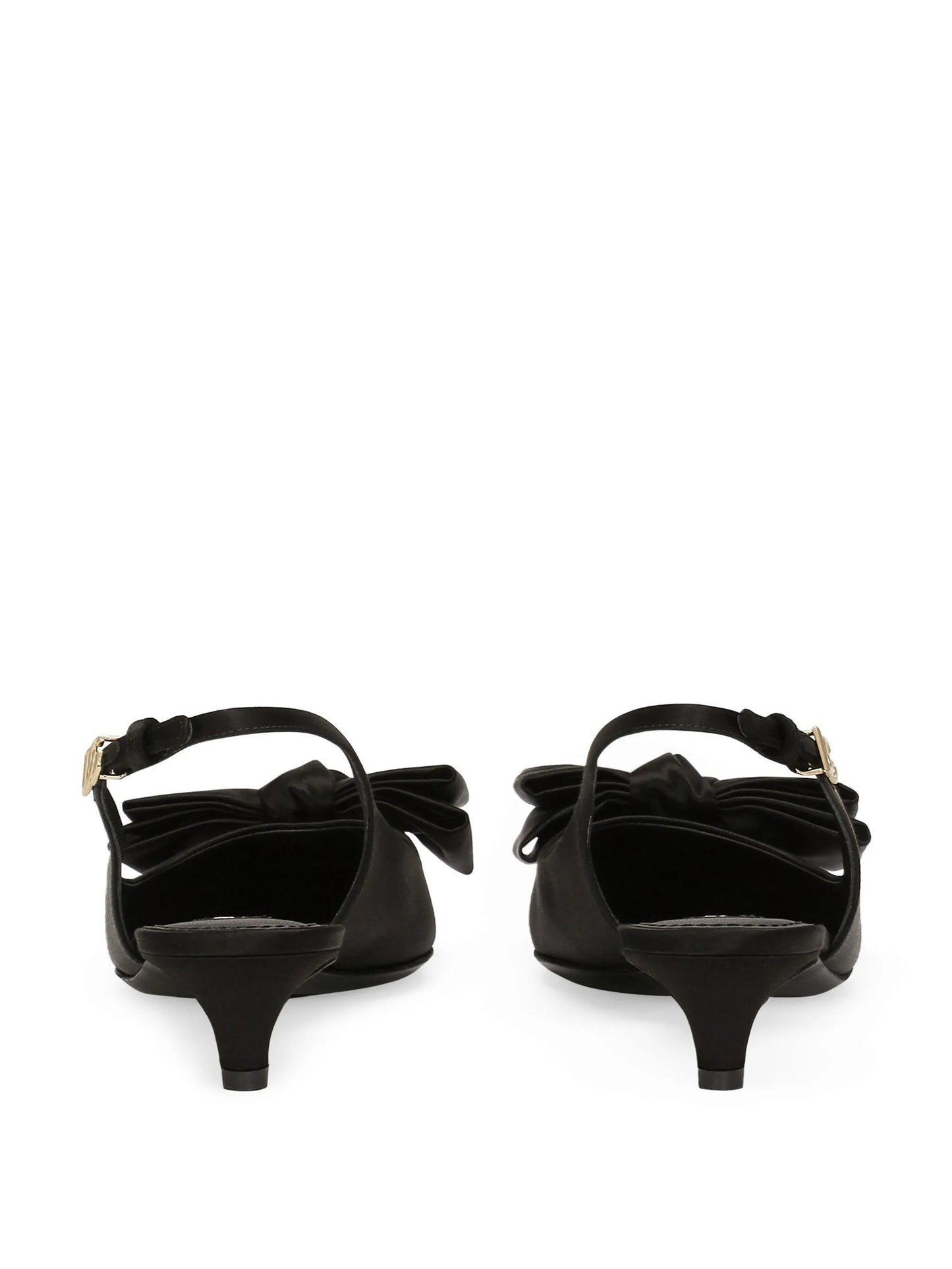 30mm Bow detailing slingback pumps