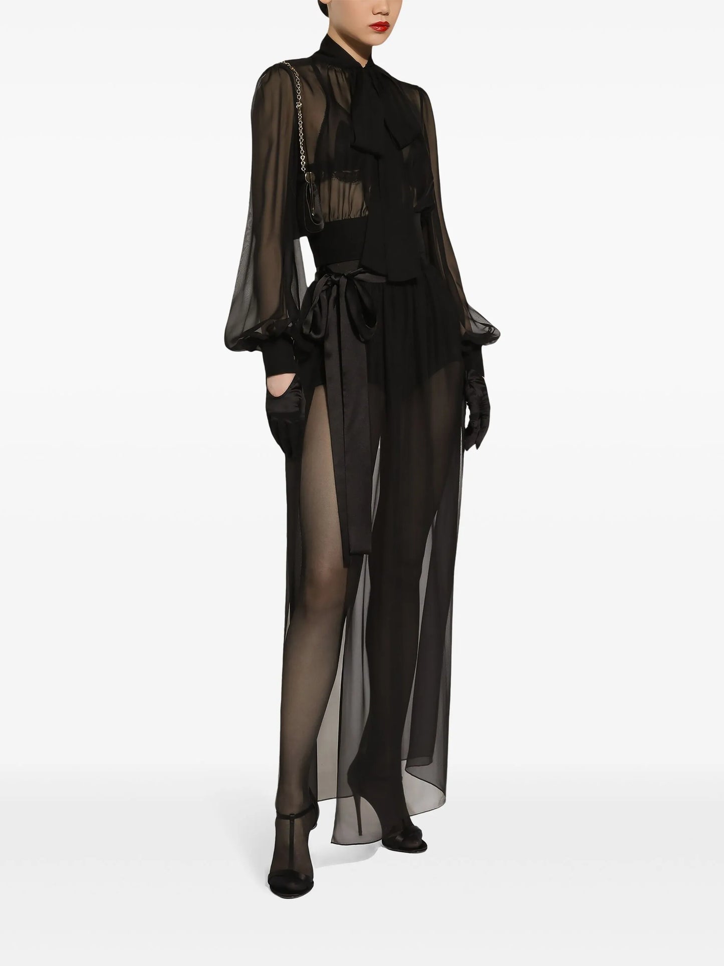 silk skirt