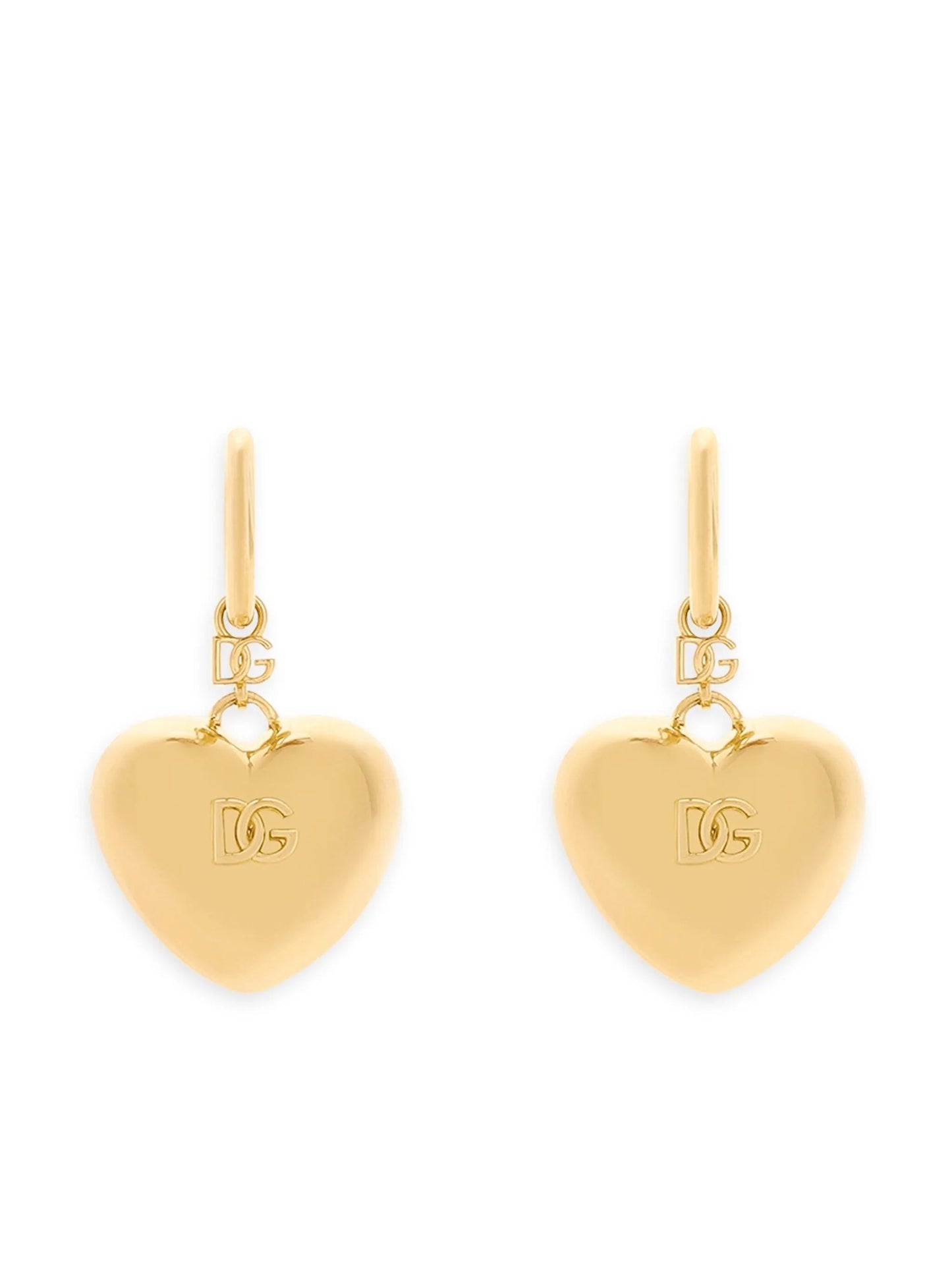 DG heart dangle earrings