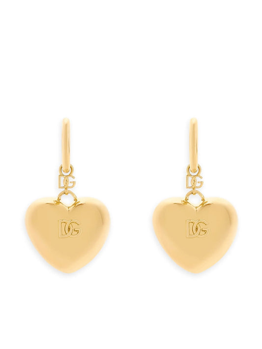 DG heart dangle earrings