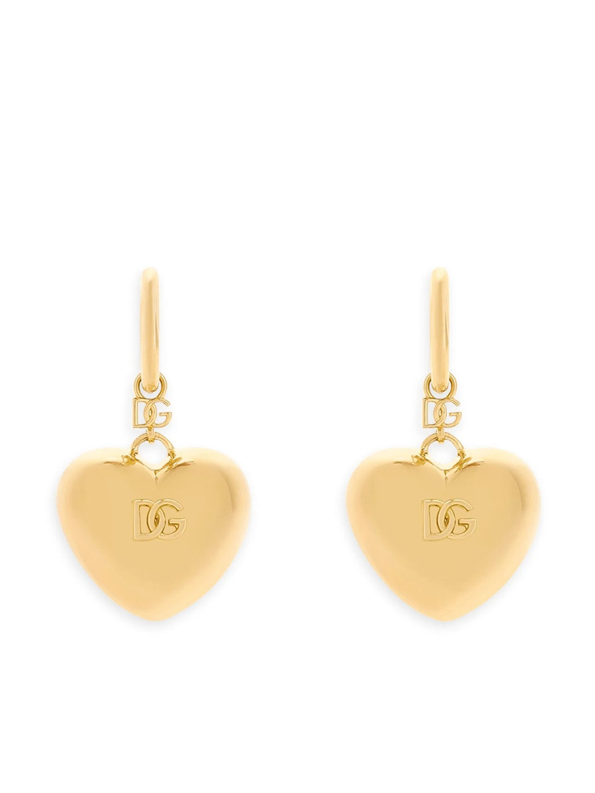 DG heart dangle earrings