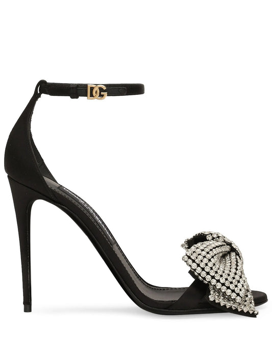 105mm rhinestone sandals