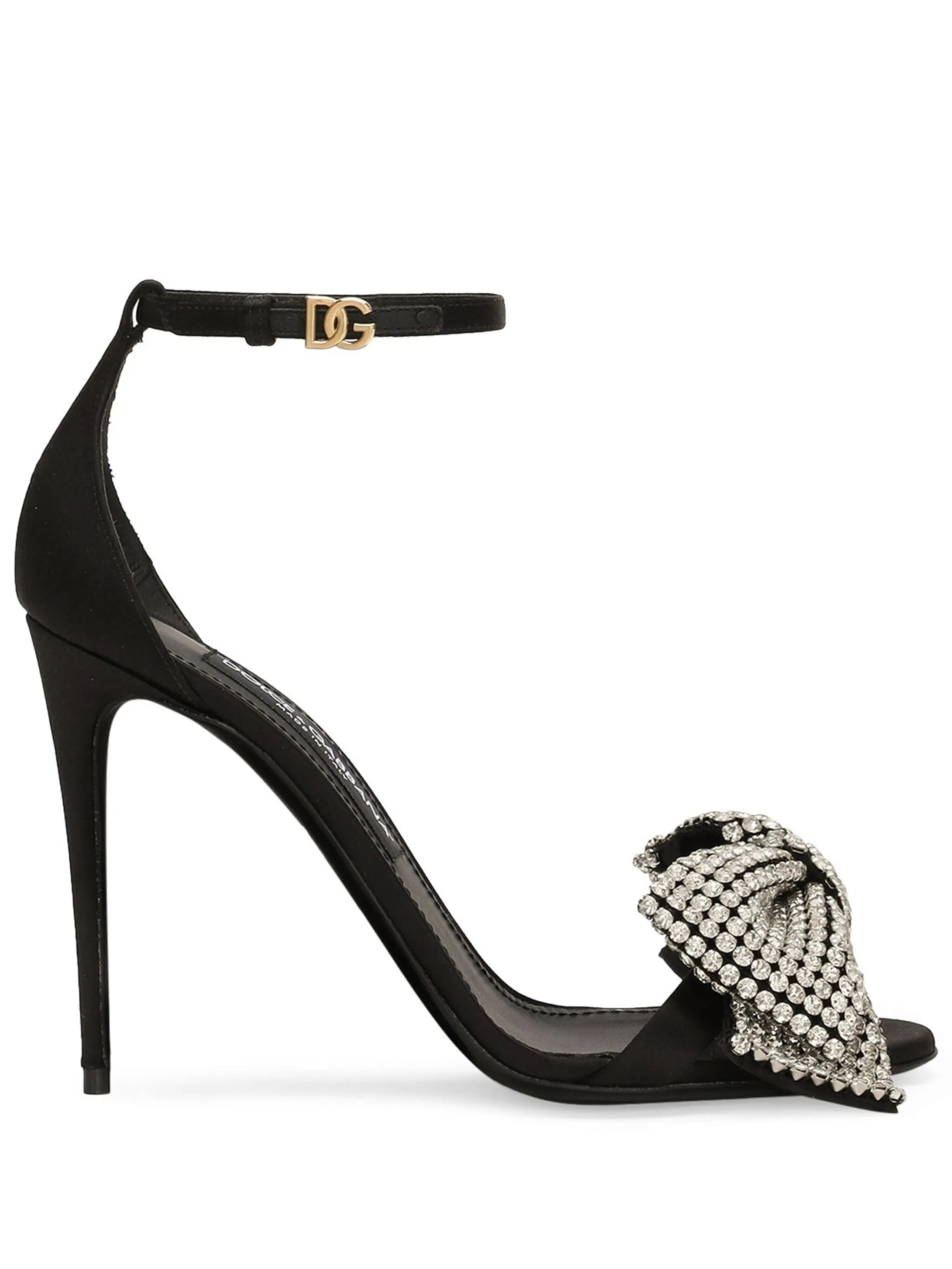105mm rhinestone sandals