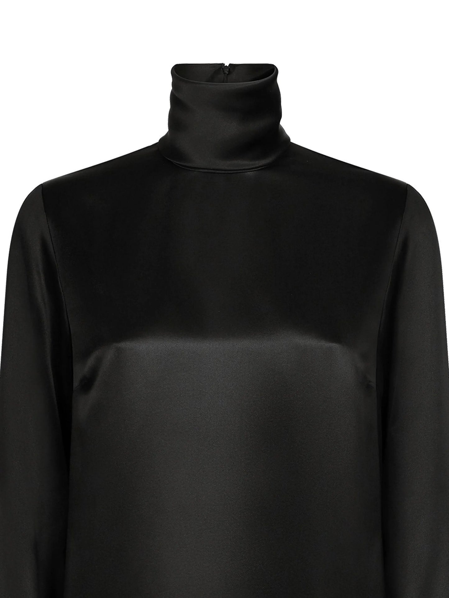 High-neck blouse