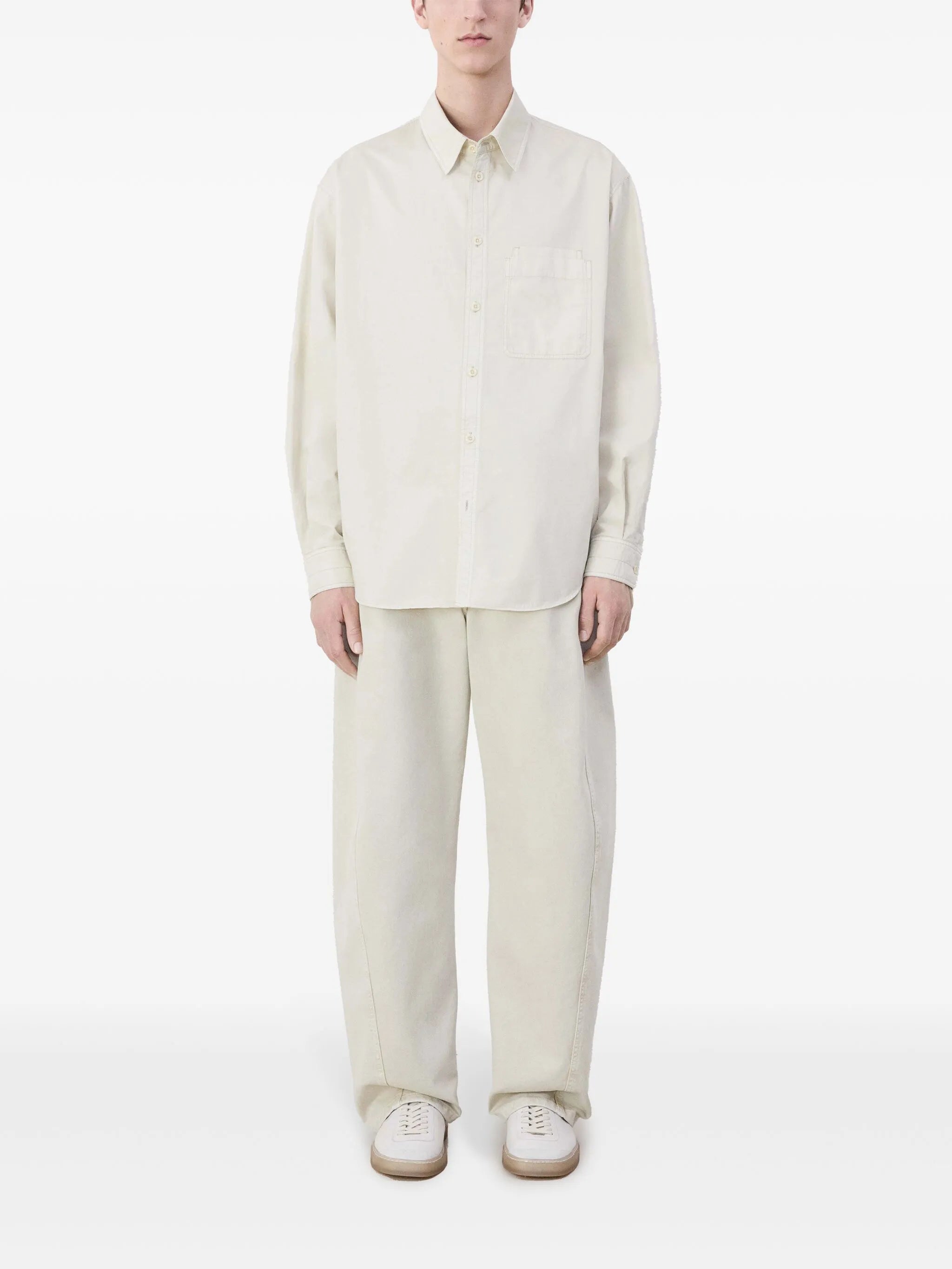 button-up long-sleeve shirt
