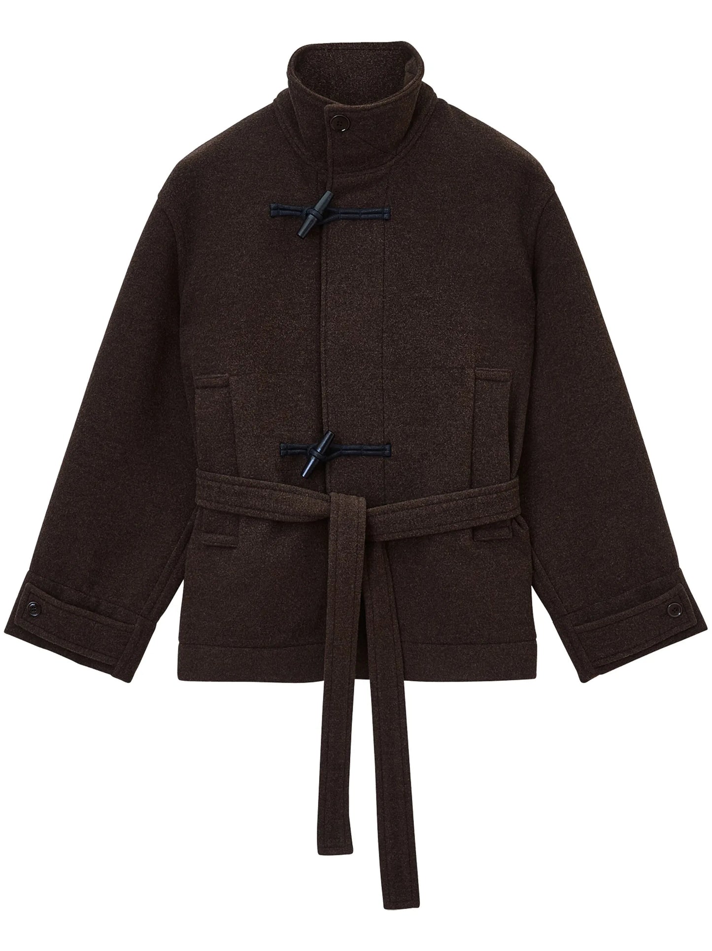 funnel neck duffle coat