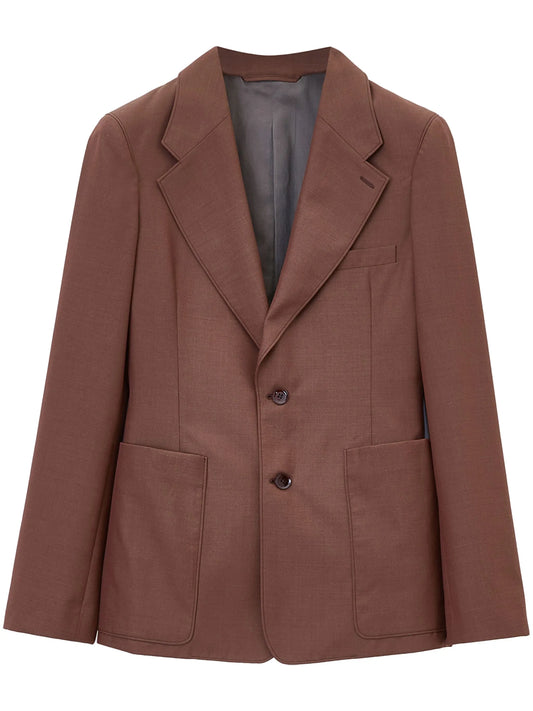 single-breasted blazer