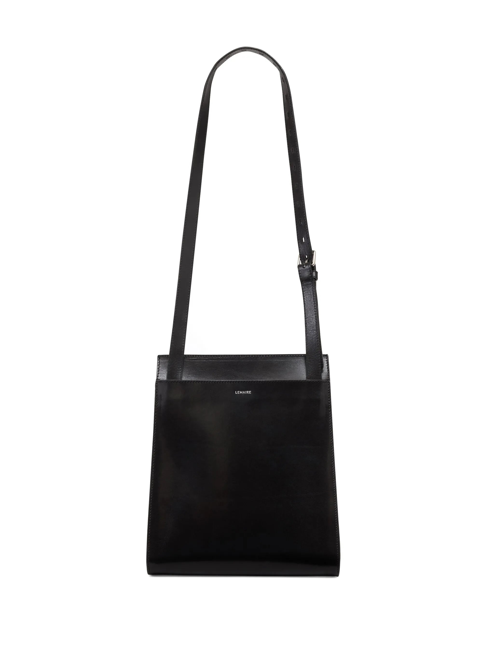 Seed leather shoulder bag