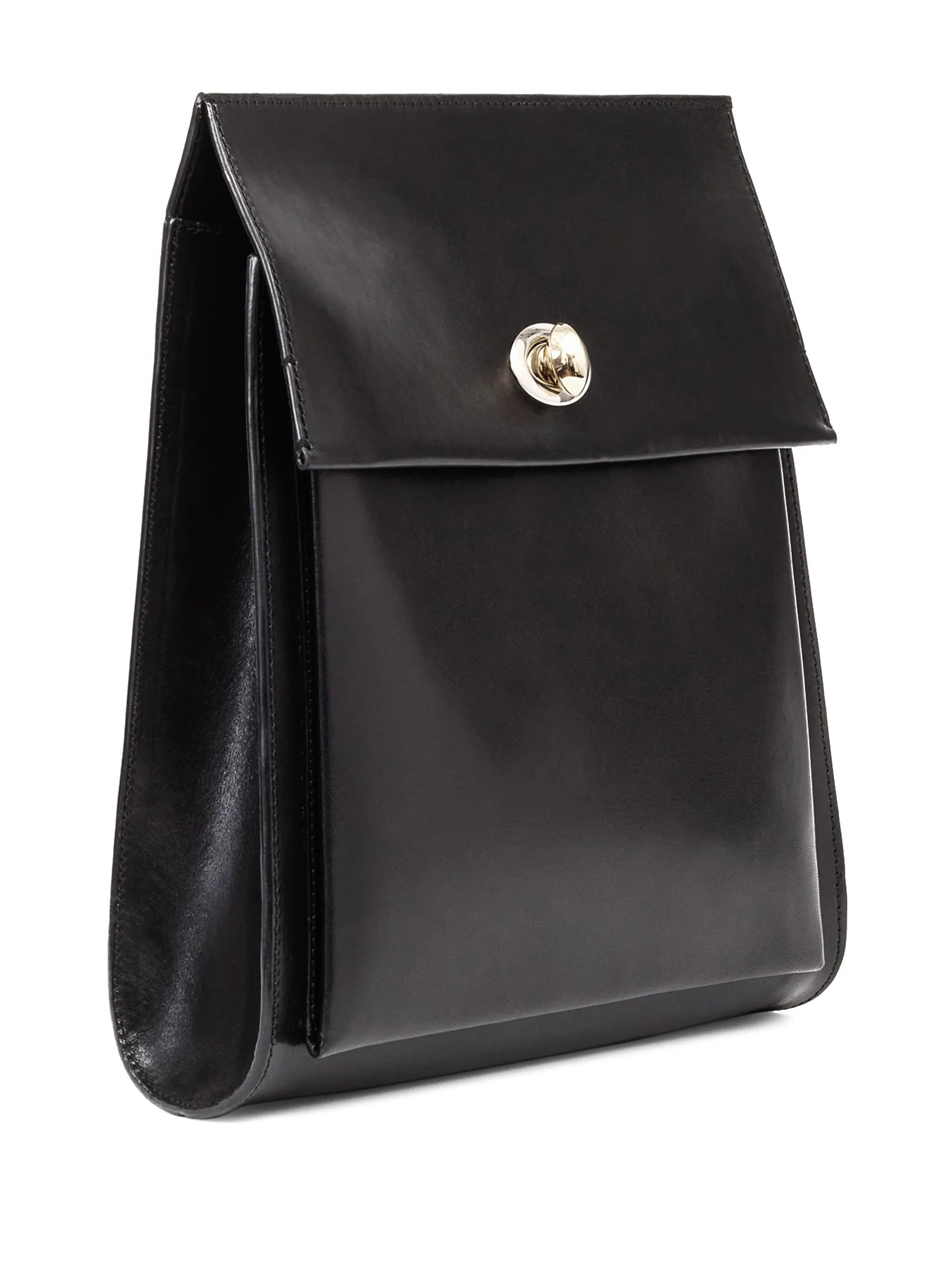 Seed leather shoulder bag