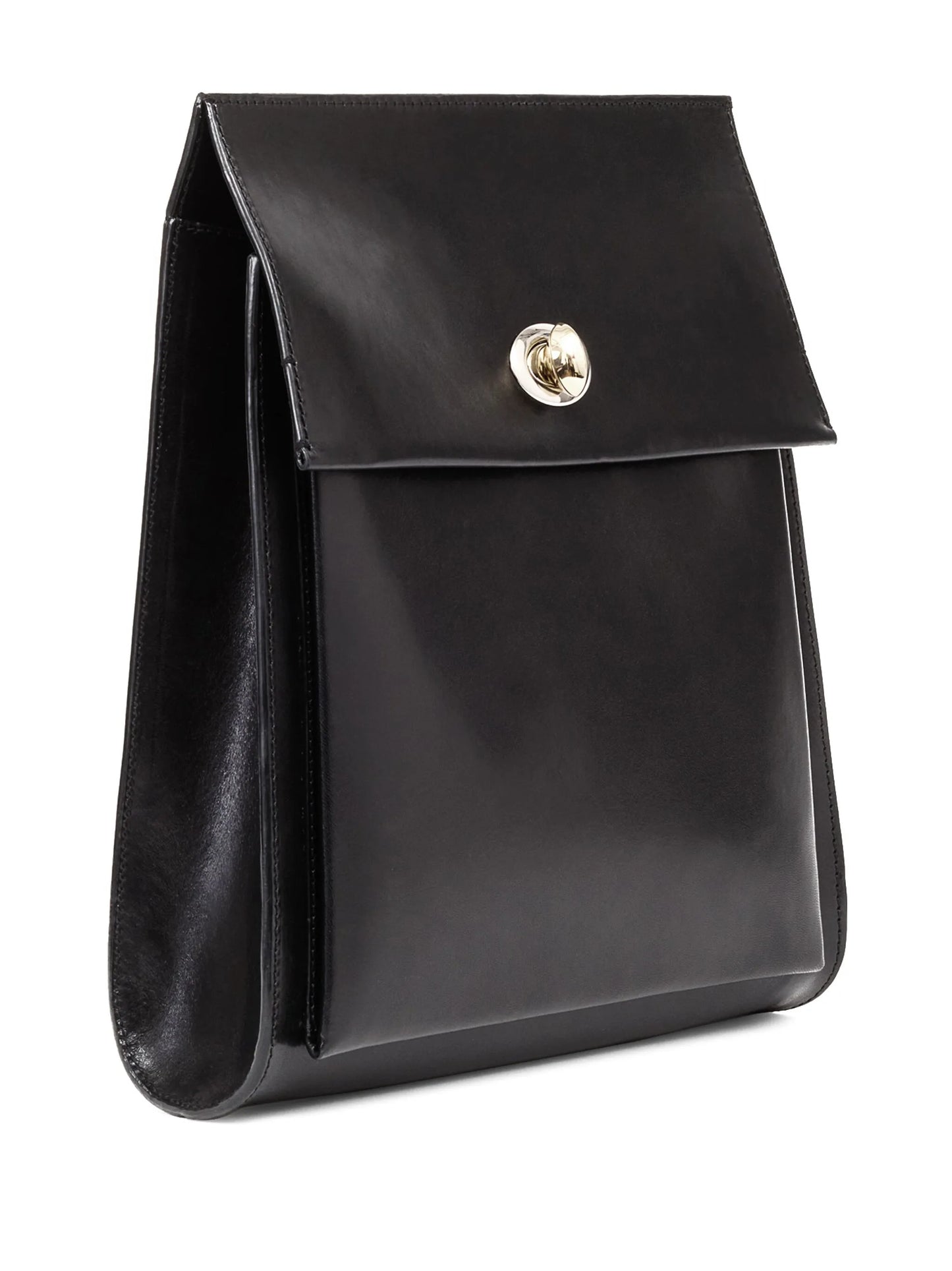 Seed leather shoulder bag