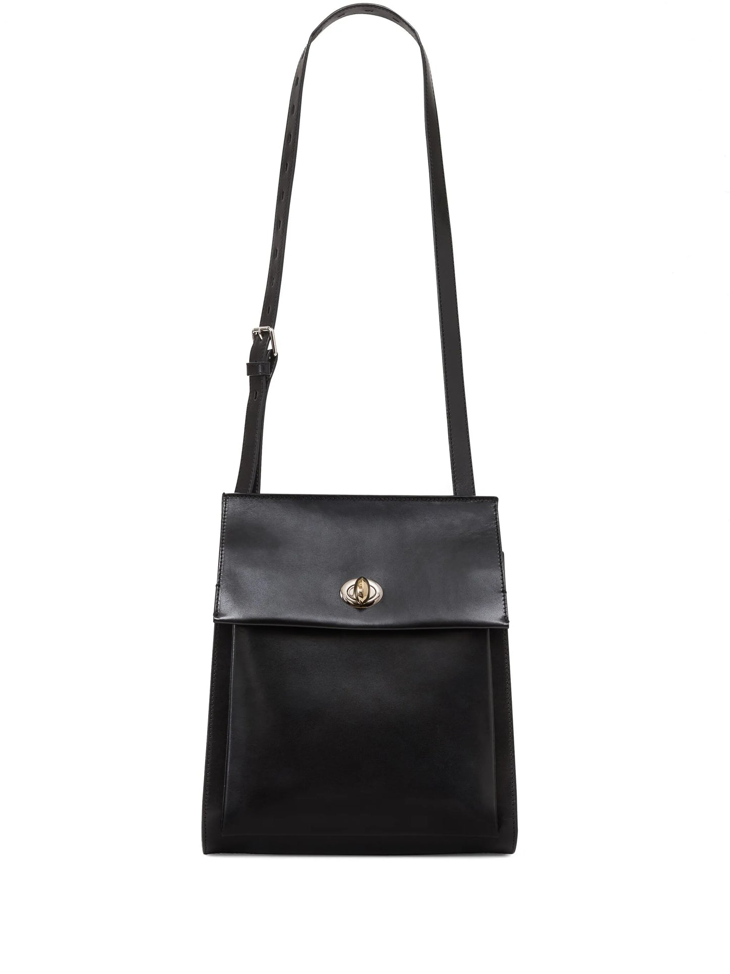 Seed leather shoulder bag