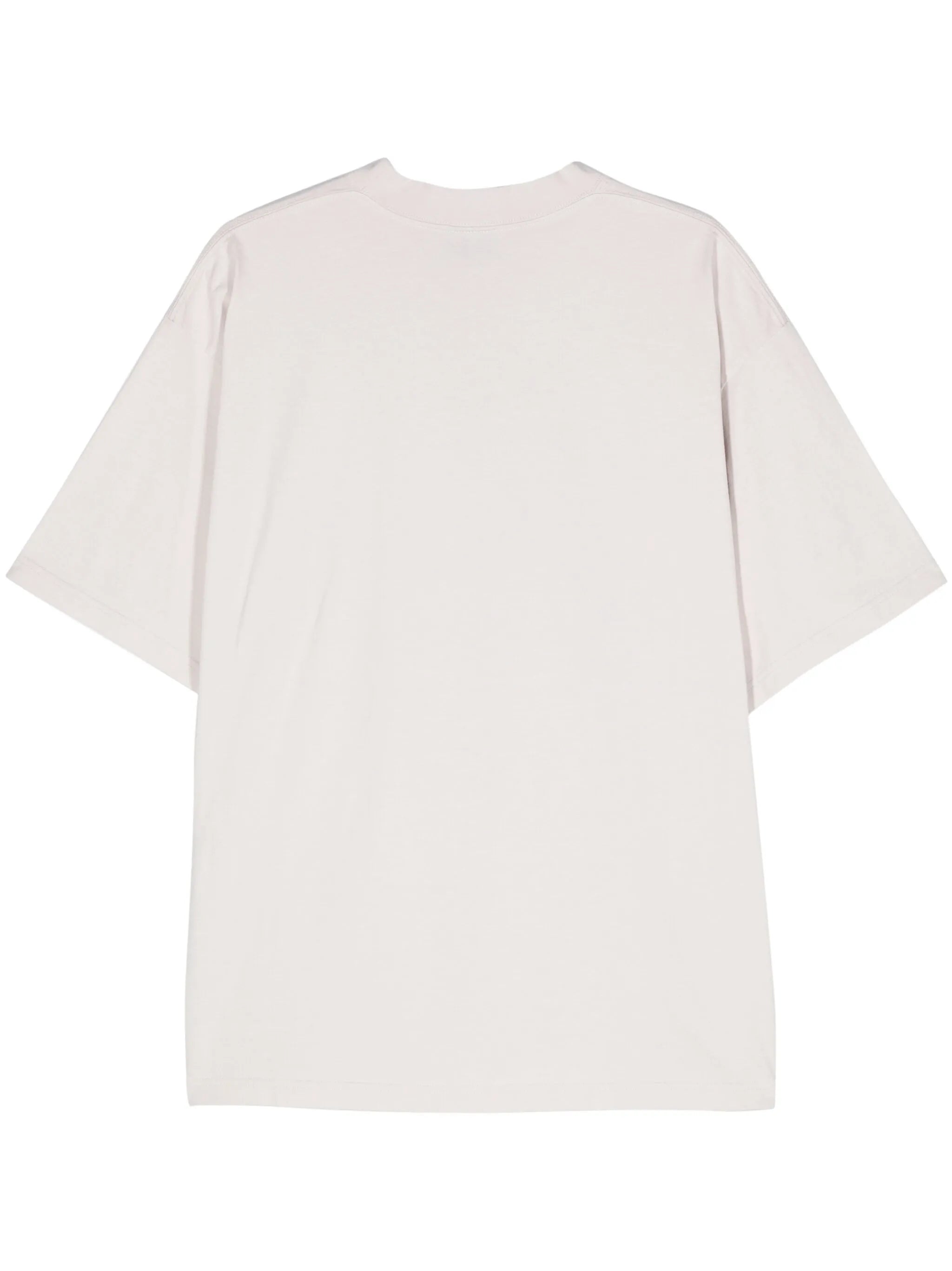 reflective-logo cotton T-shirt