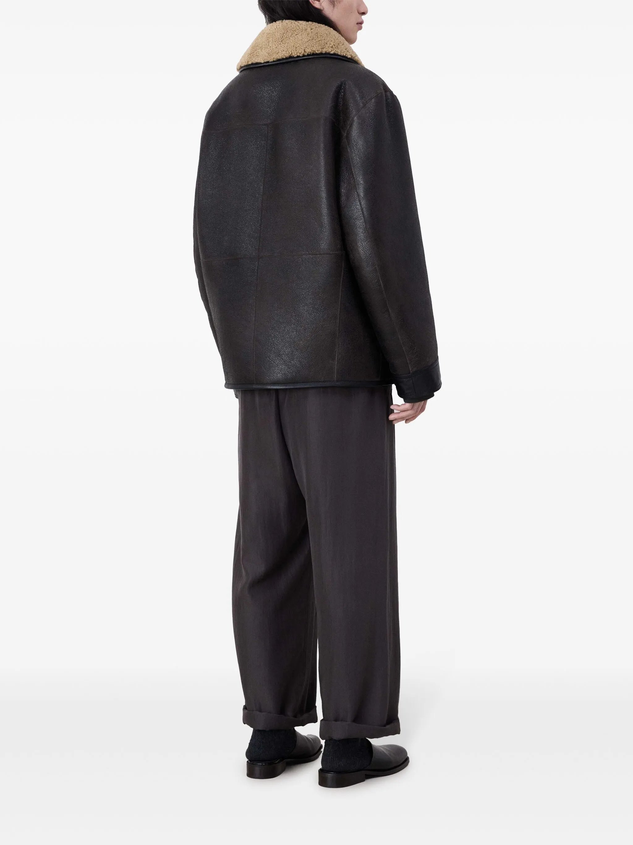 Shearling Leather Jacket