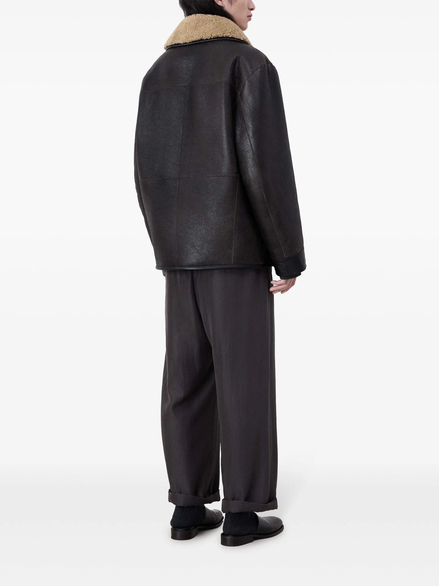 Shearling Leather Jacket