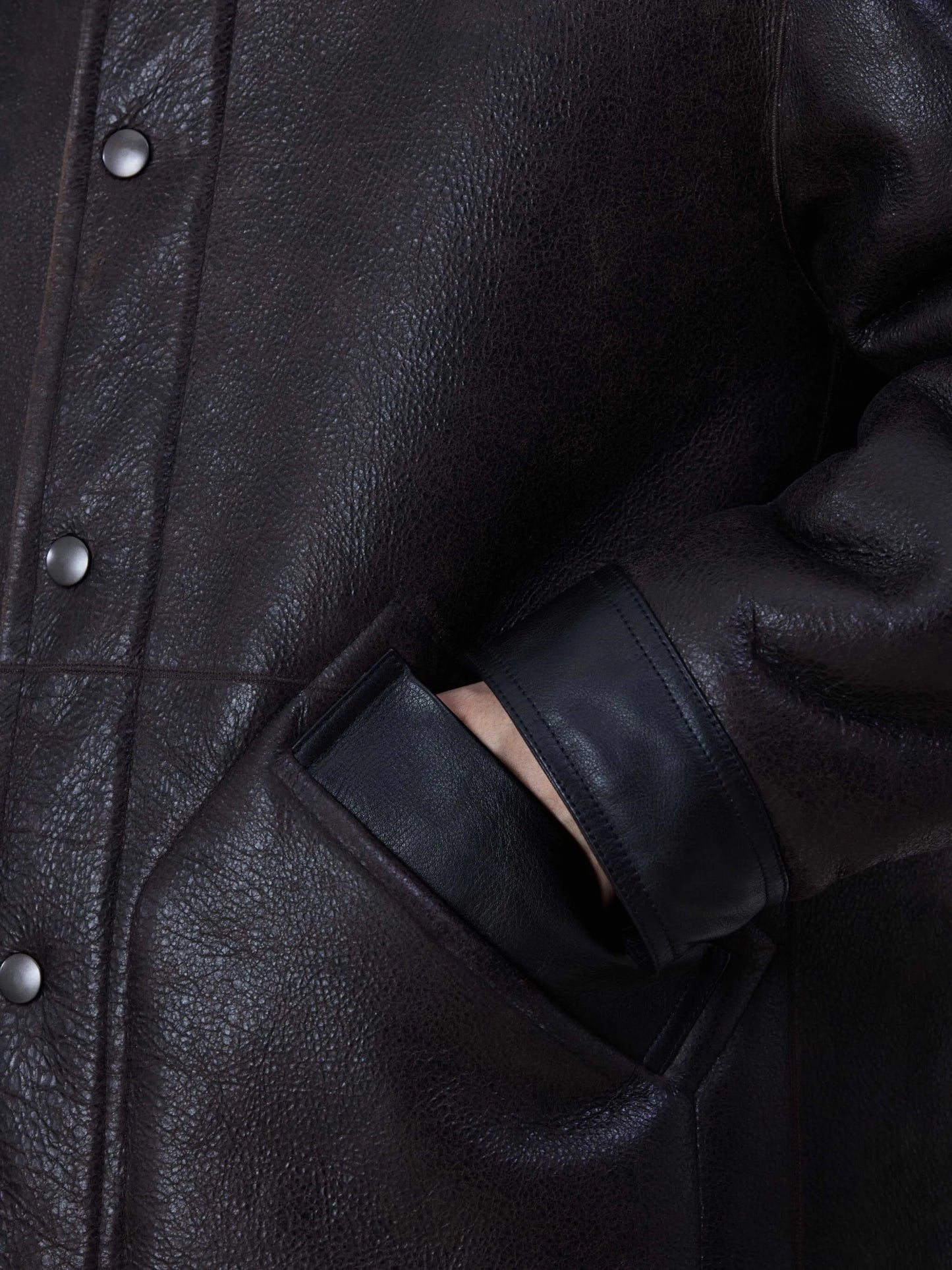 Shearling Leather Jacket
