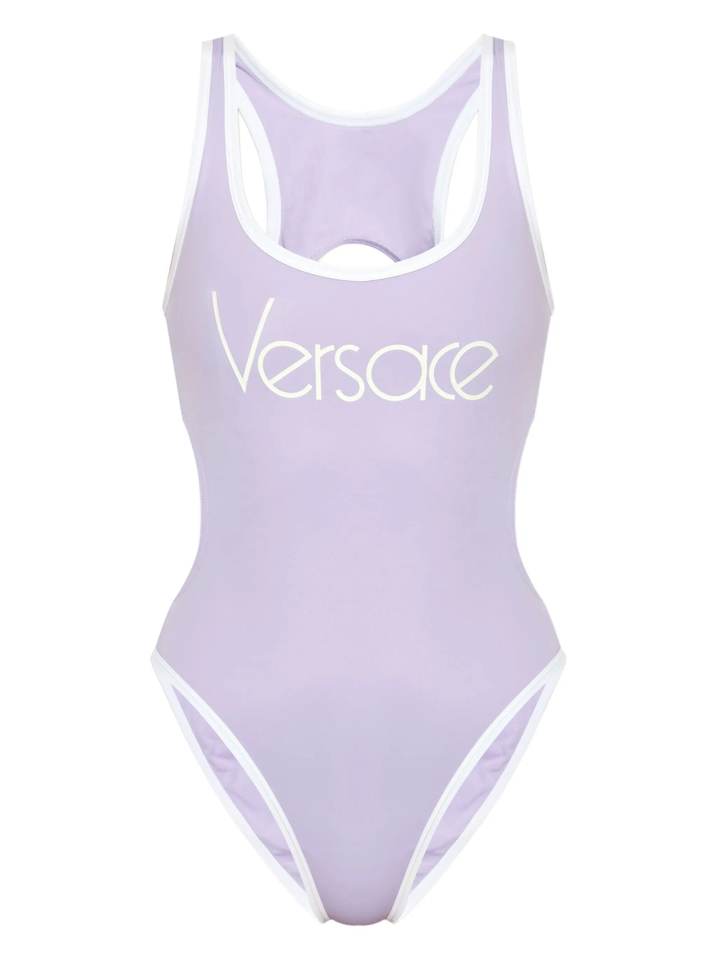 logo-print swimsuit