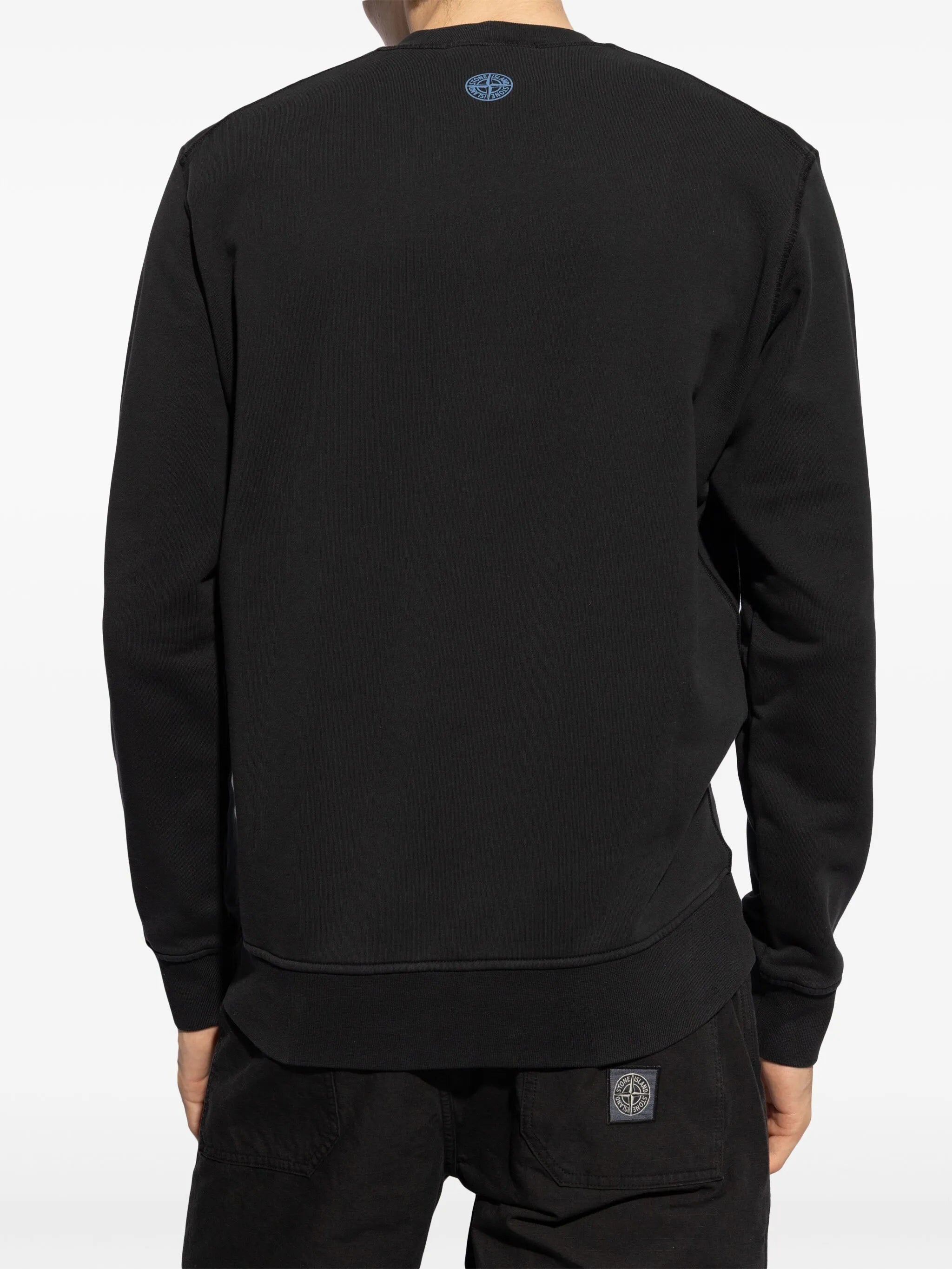 logo-print cotton sweatshirt
