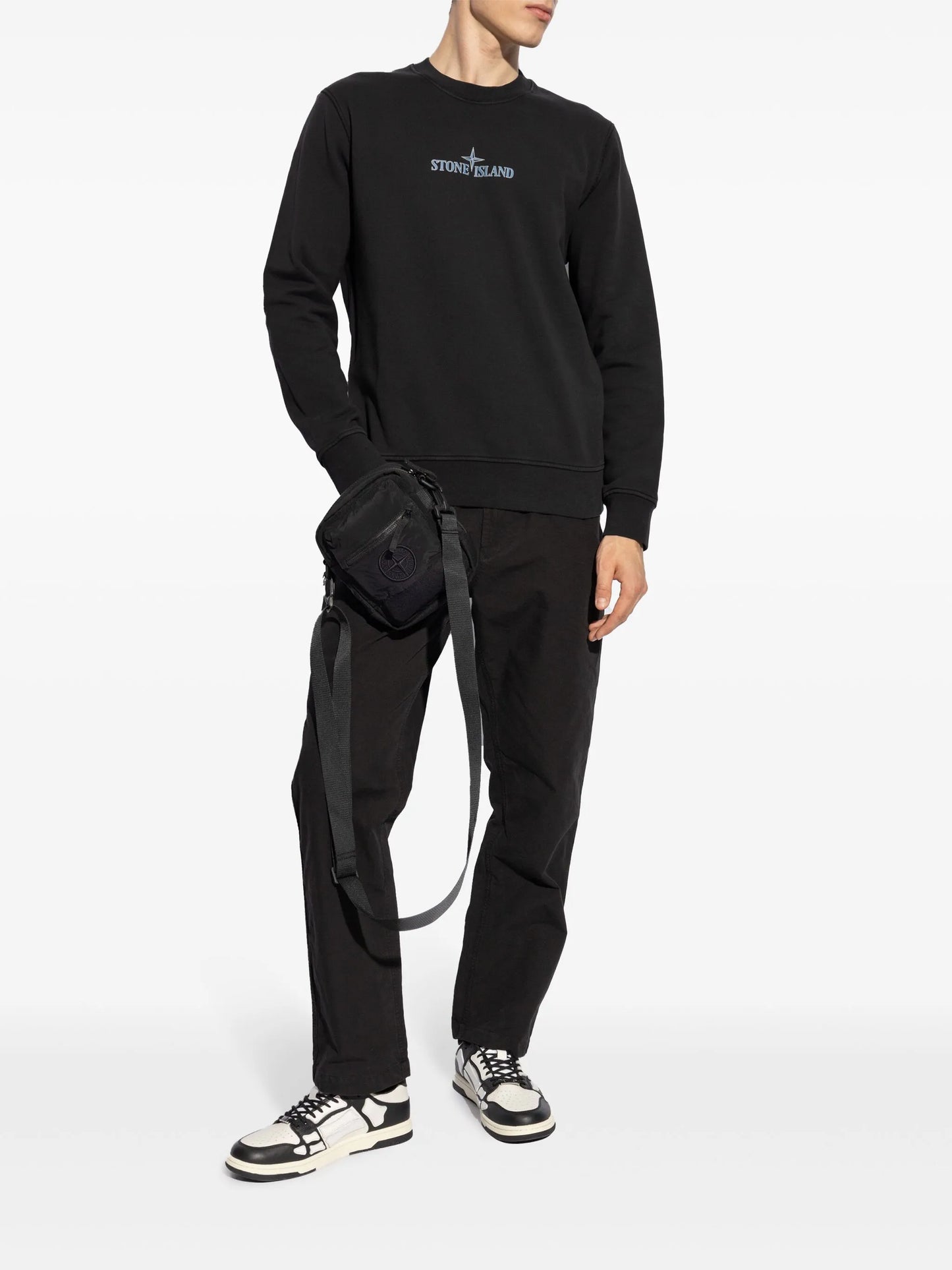 logo-print cotton sweatshirt