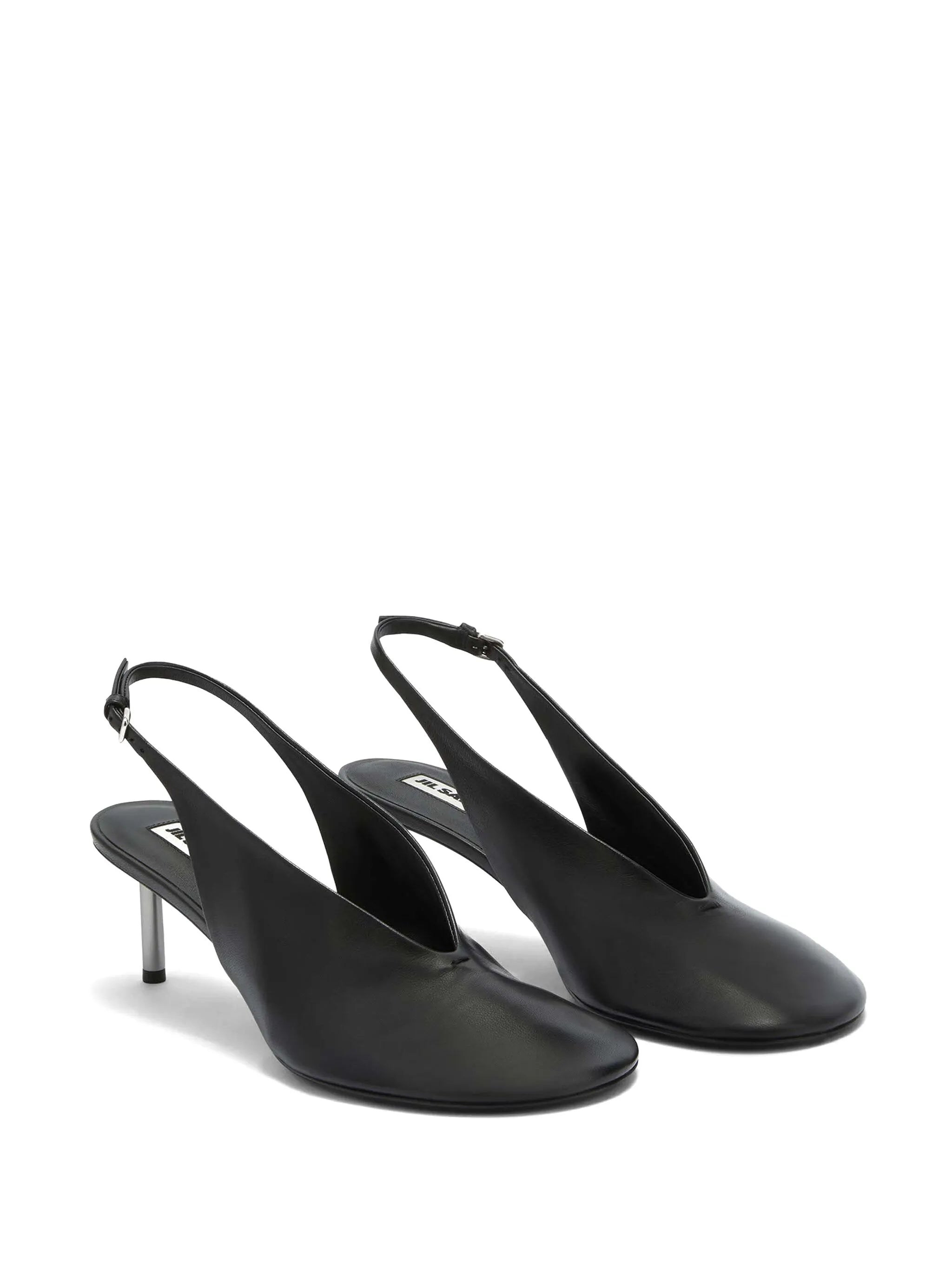 65mm leather pumps
