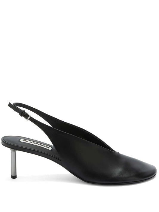 65mm leather pumps