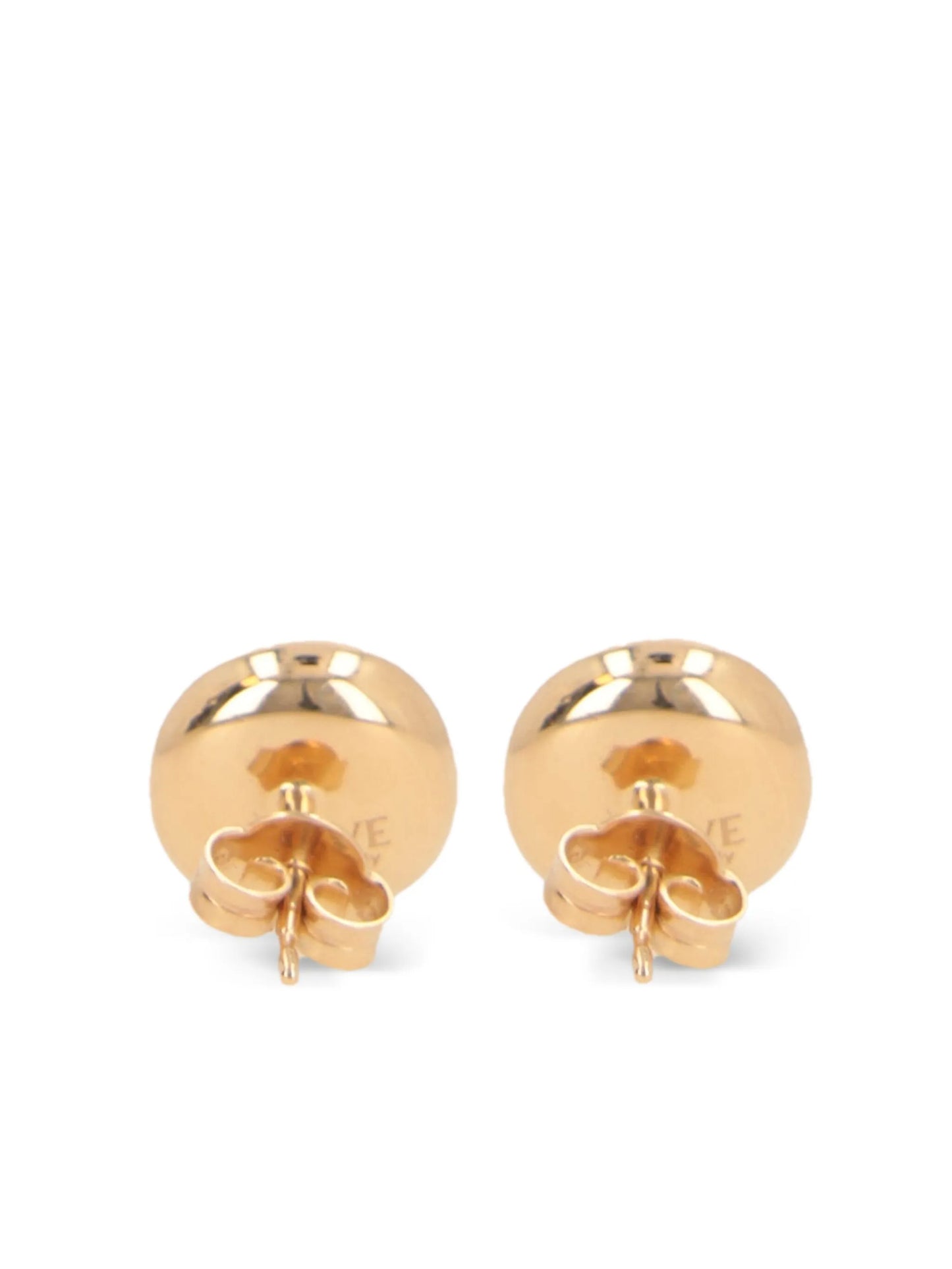Anagram loog-engraved earrings