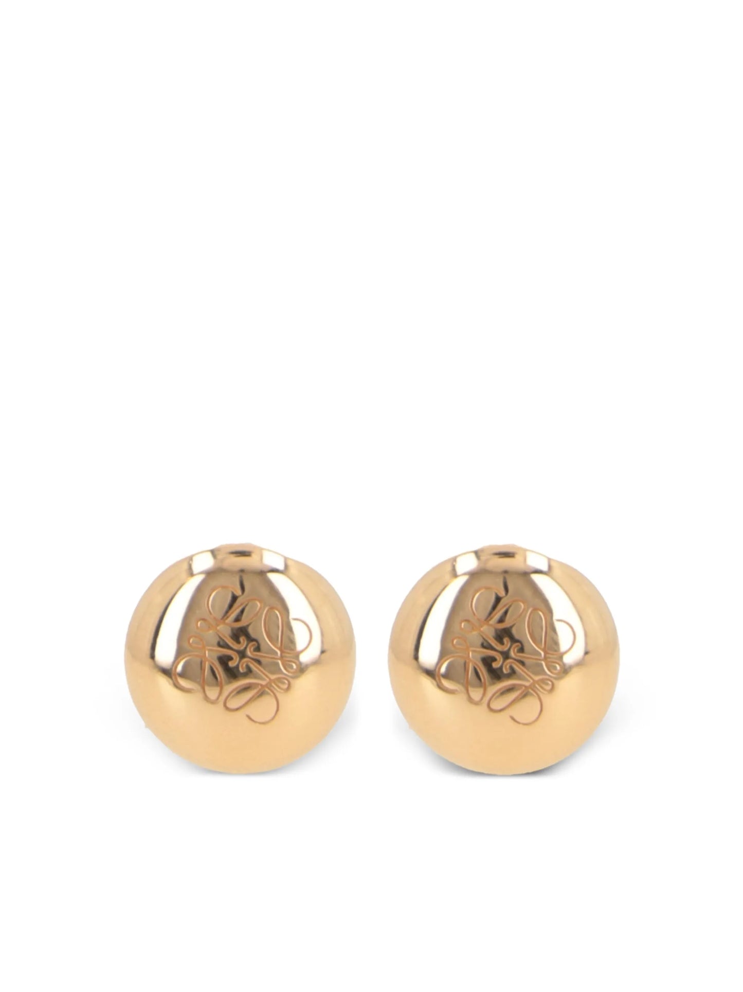 Anagram loog-engraved earrings