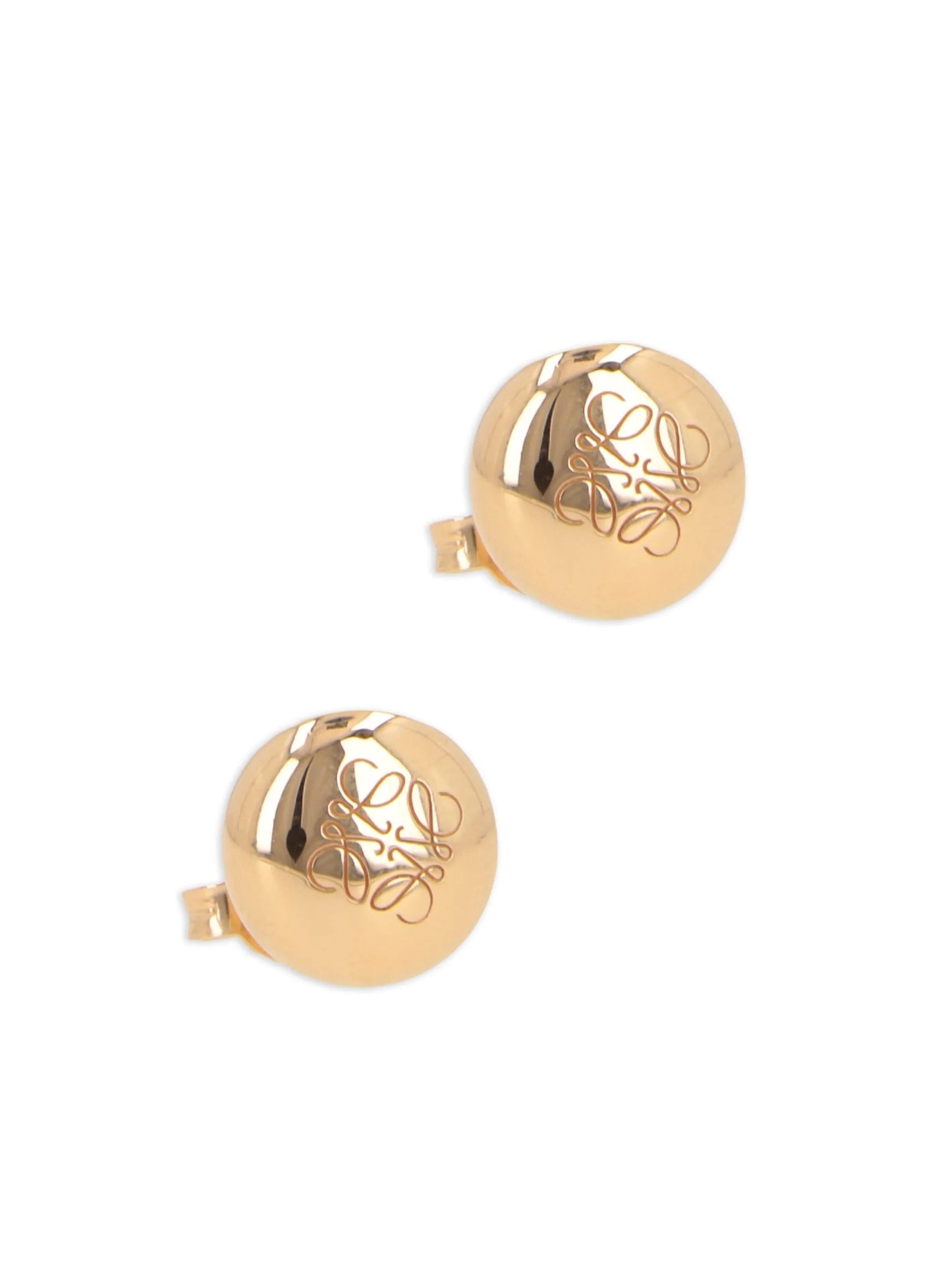 Anagram loog-engraved earrings