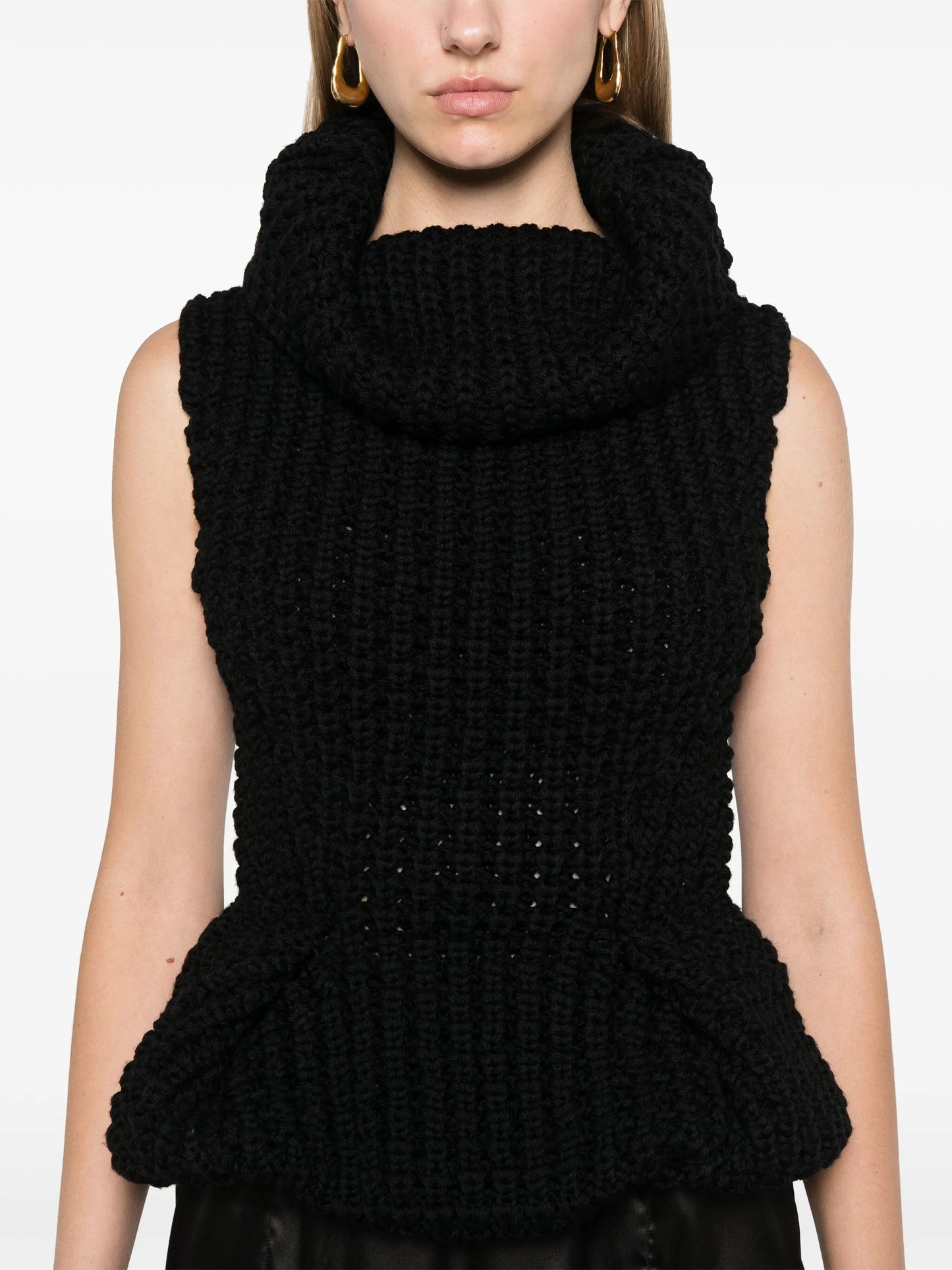 waffle wool top