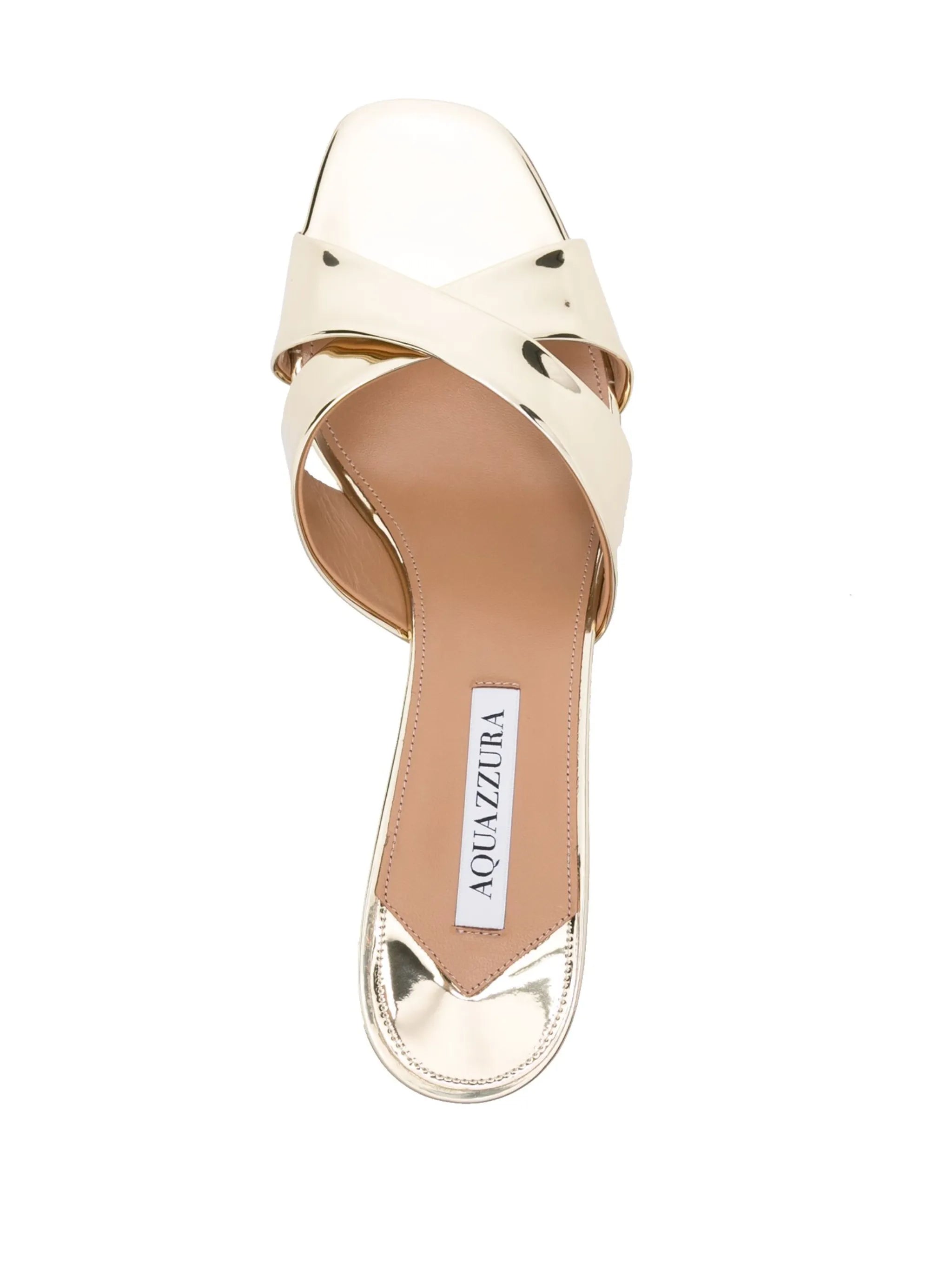 Divine 50mm mirrored mules