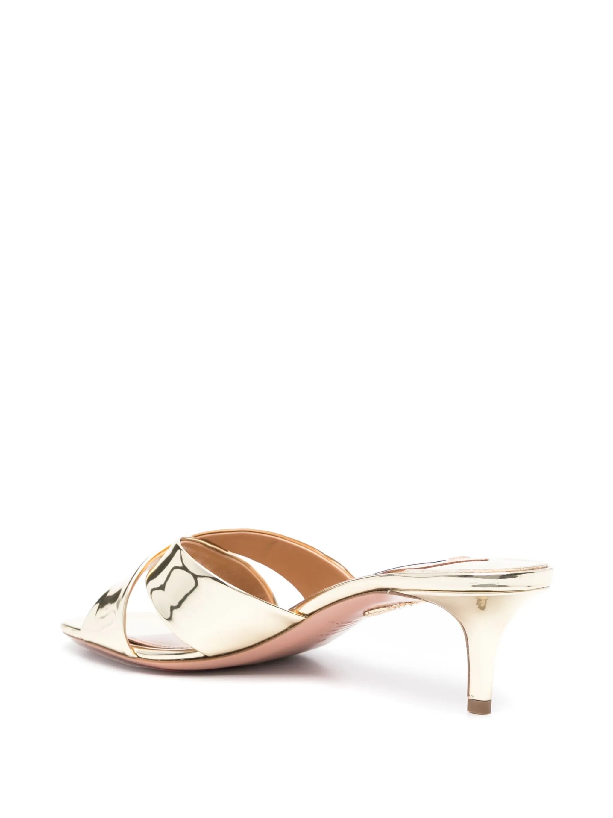 Divine 50mm mirrored mules