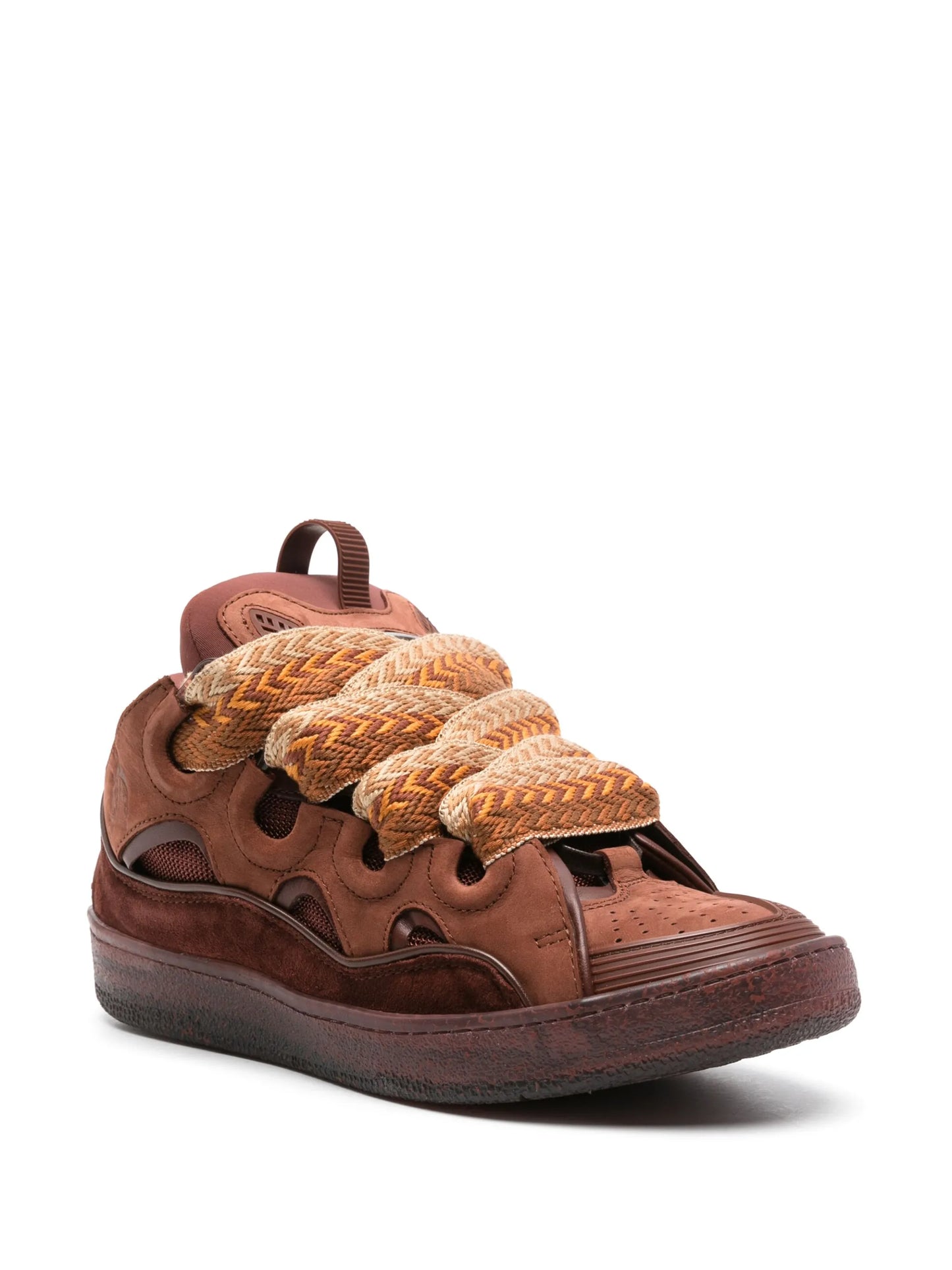 Curb lace-up sneakers
