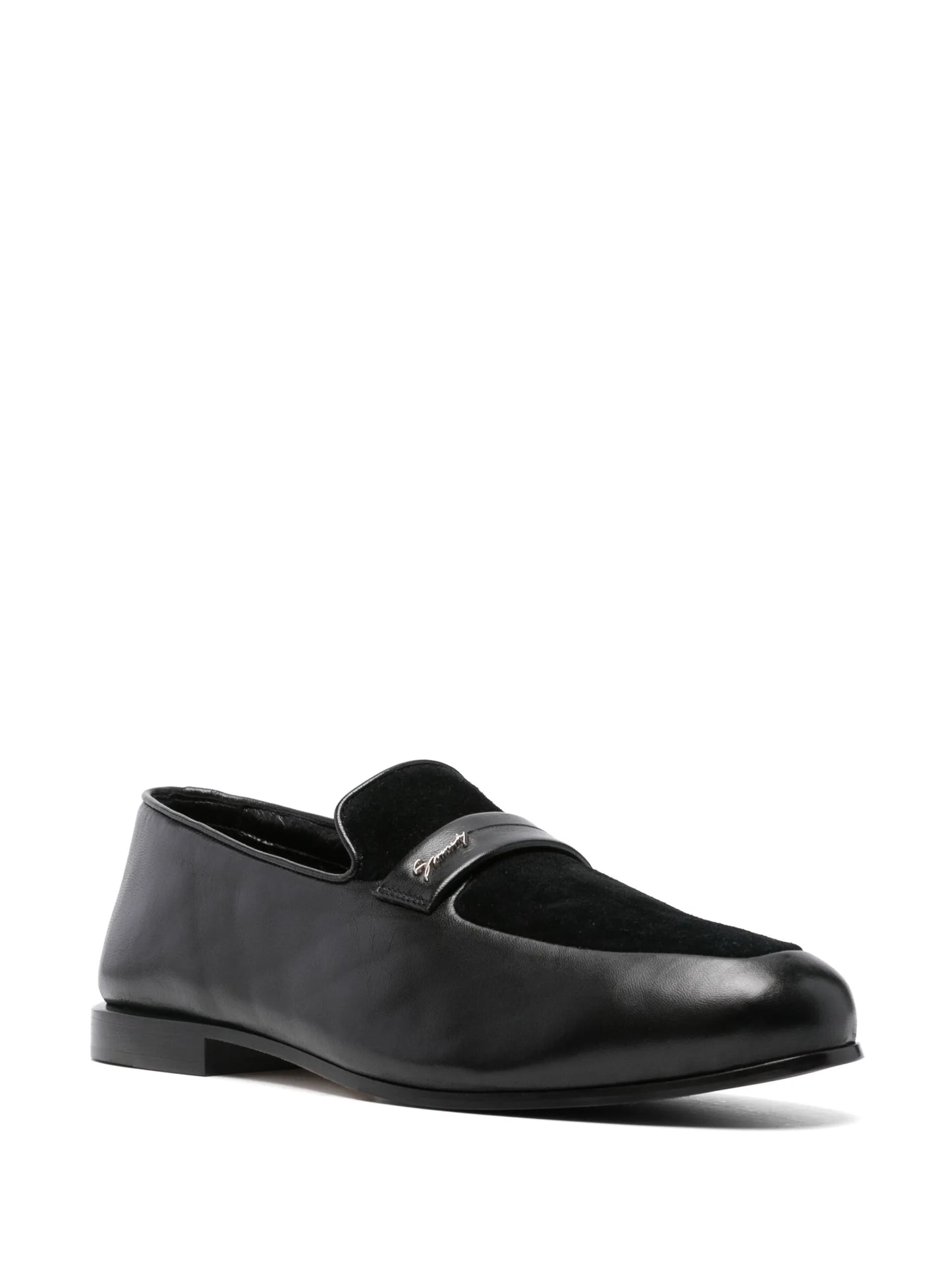 leather loafers