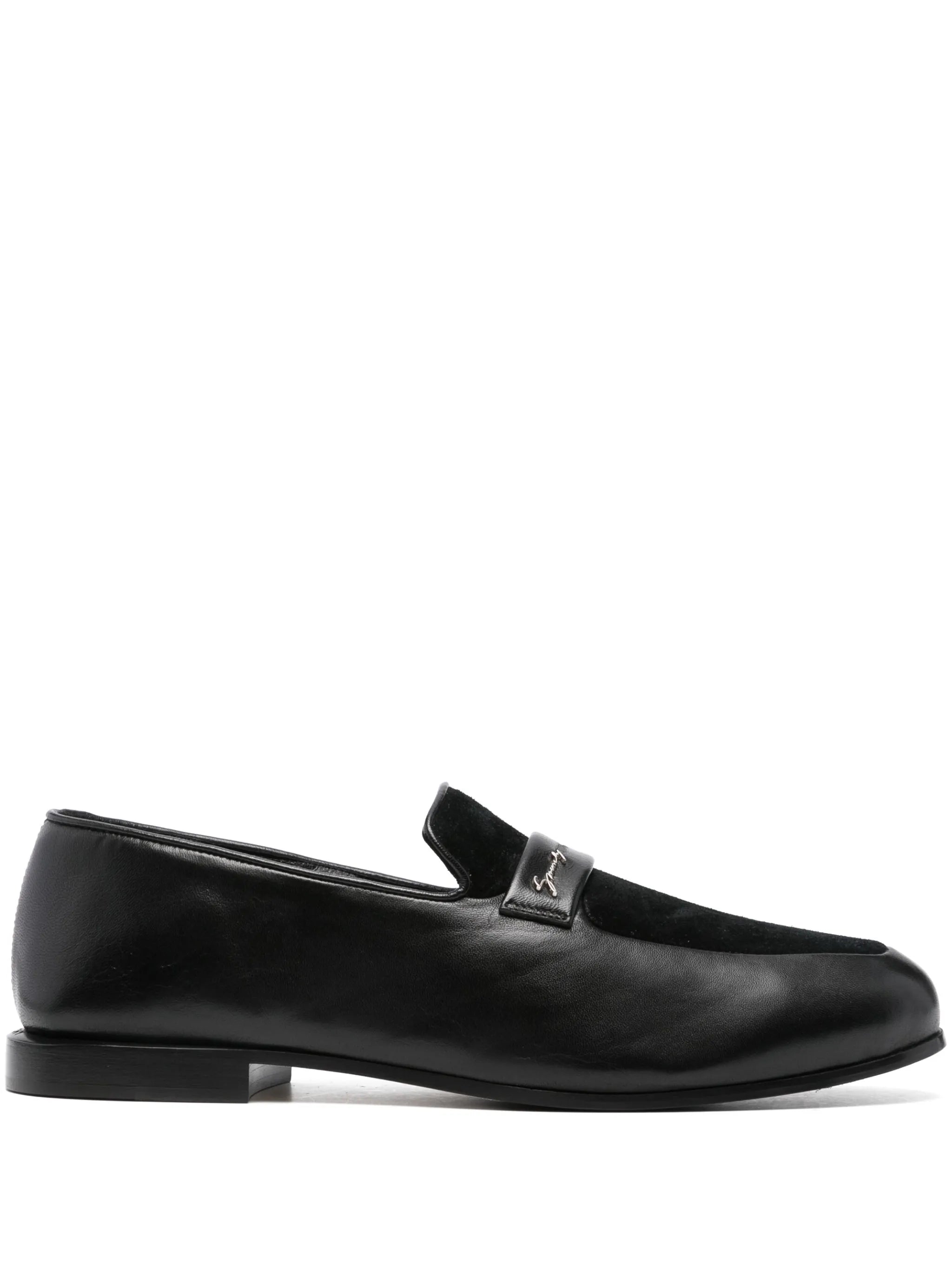 leather loafers