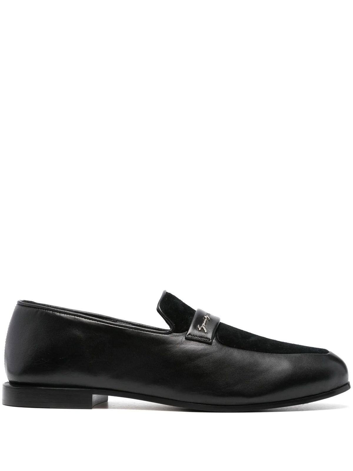 leather loafers
