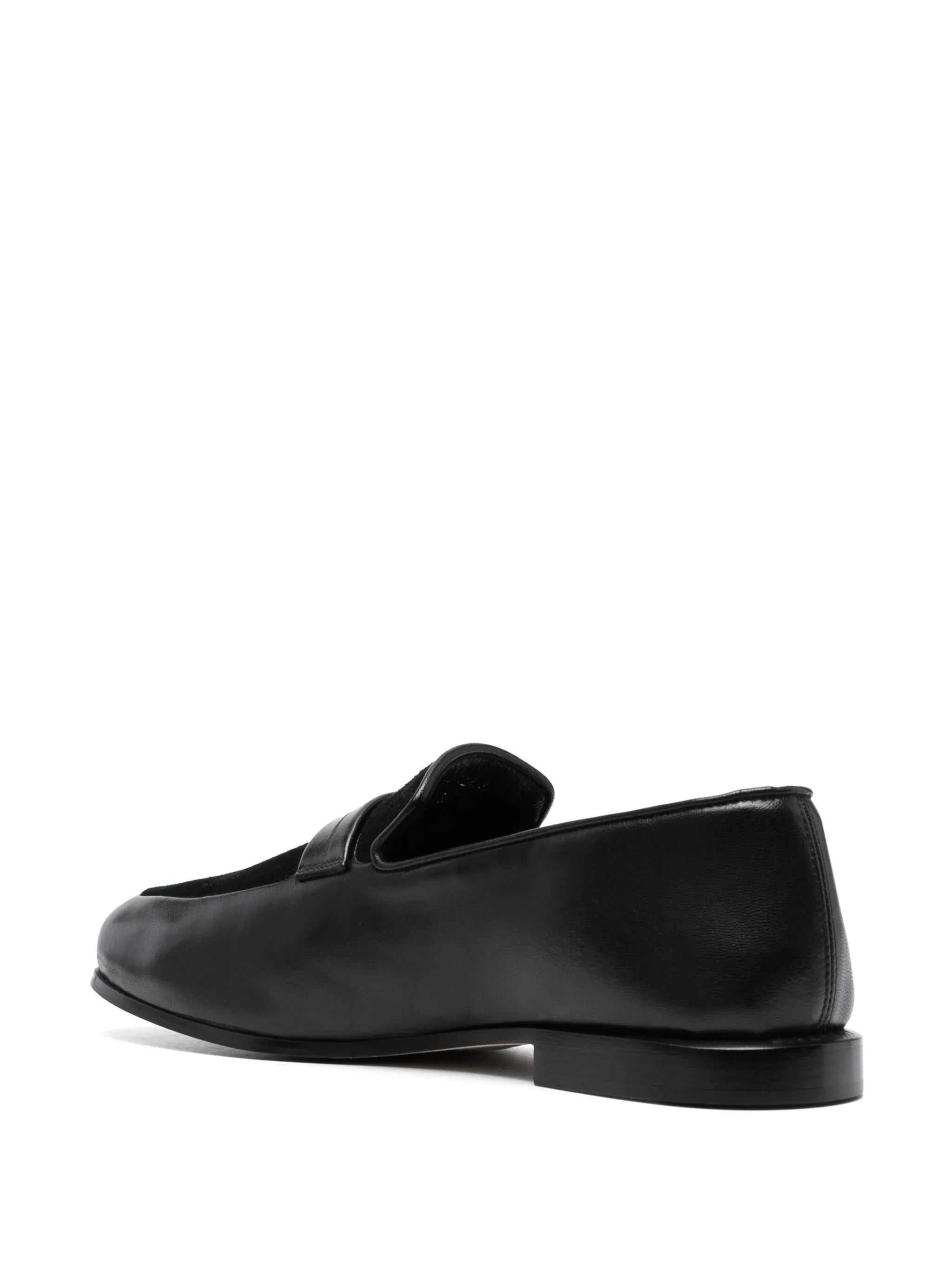 leather loafers