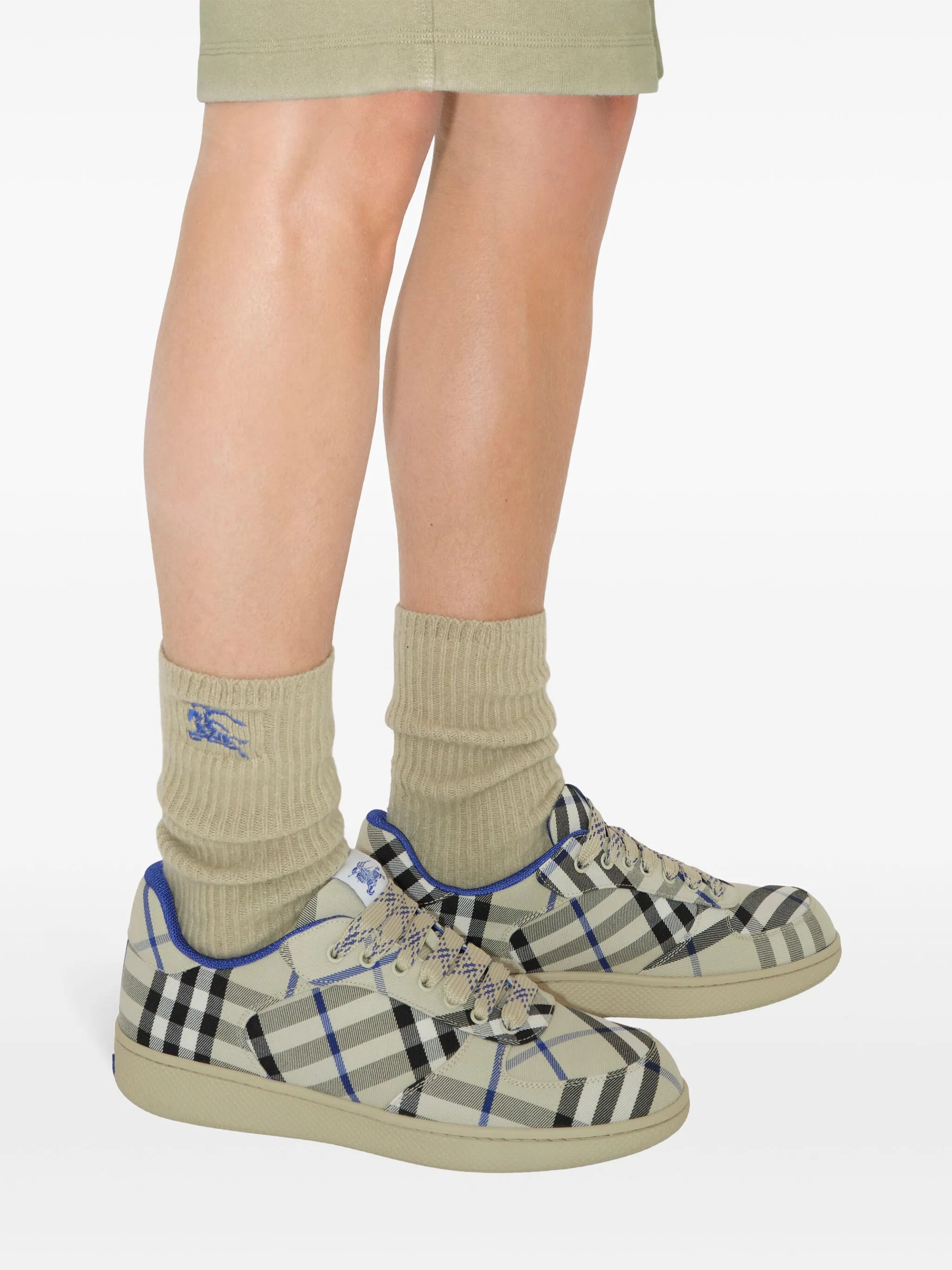 Vintage Check low-top sneakers