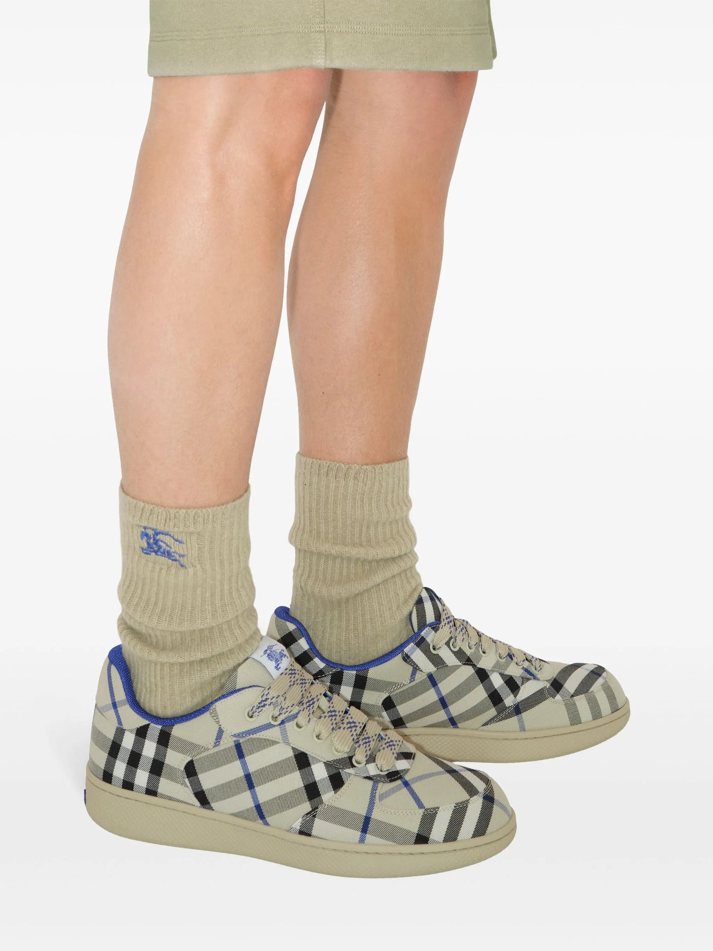 Vintage Check low-top sneakers