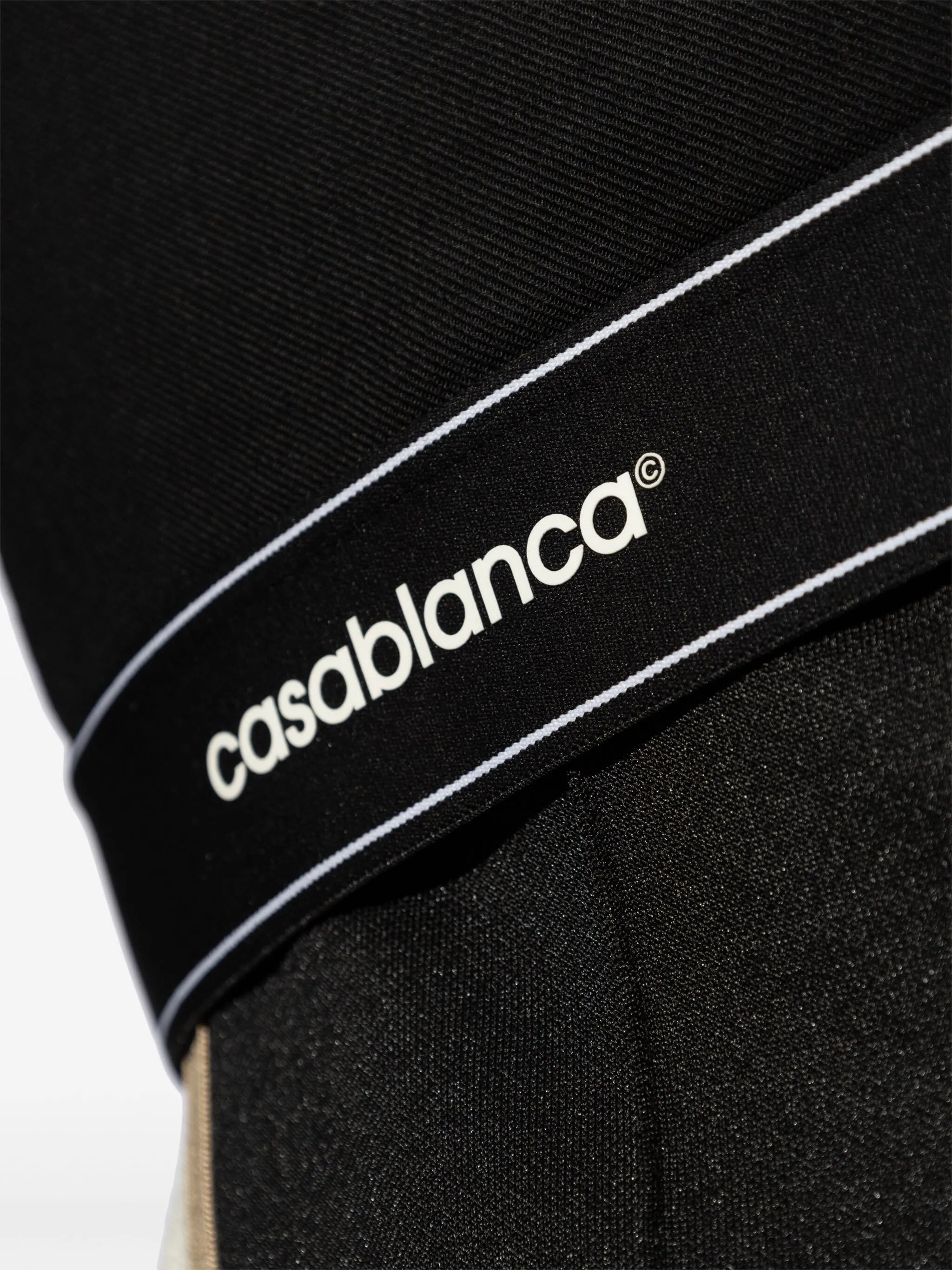 logo-print zipped bomber jacket
